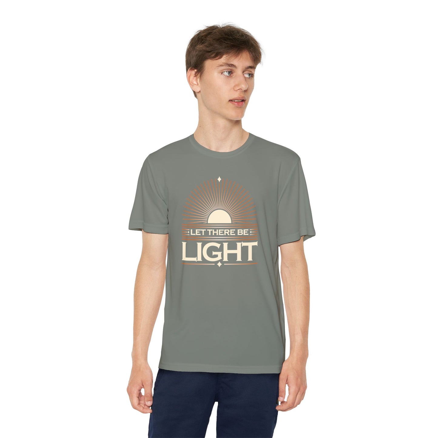 "Let There Be Light" Unisex Youth Competitor Tee - The Shield of Light