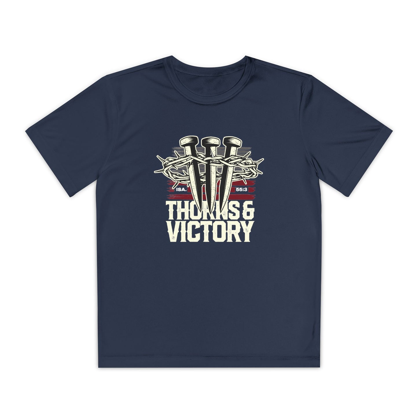 "Thorns & Victory" Unisex Youth Competitor Tee - The Shield of Light