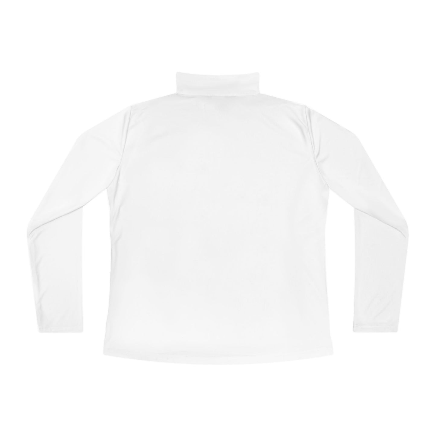 "As Iron Sharpeneth Iron So One Person Sharpens Another" Unisex Ladies Quarter-Zip Pullover - The Shield of Light