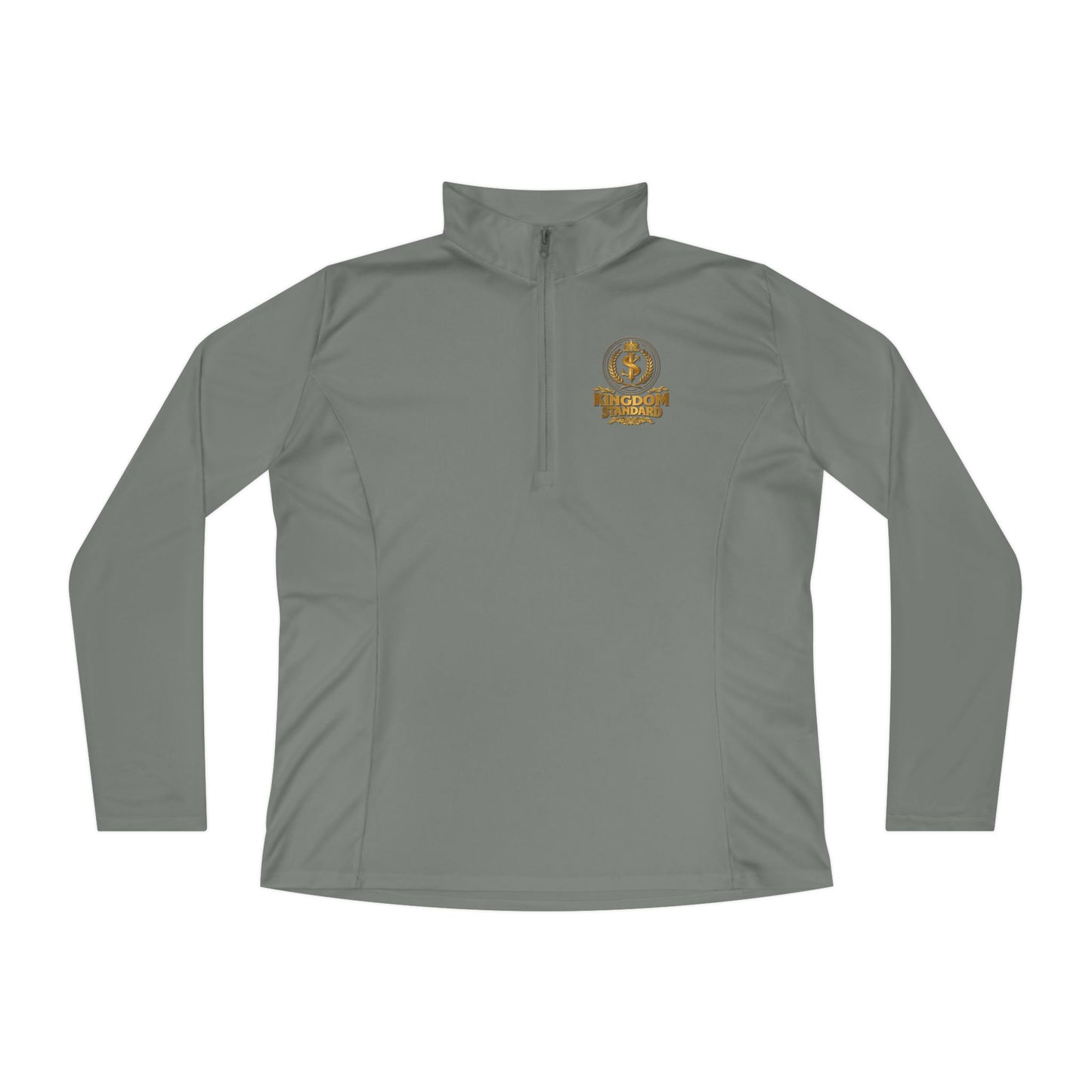 "Kingdom Standard" Unisex Ladies Quarter-Zip Pullover - The Shield of Light