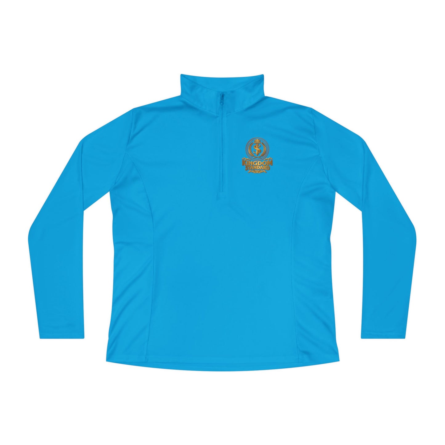 "Kingdom Standard" Unisex Ladies Quarter-Zip Pullover - The Shield of Light