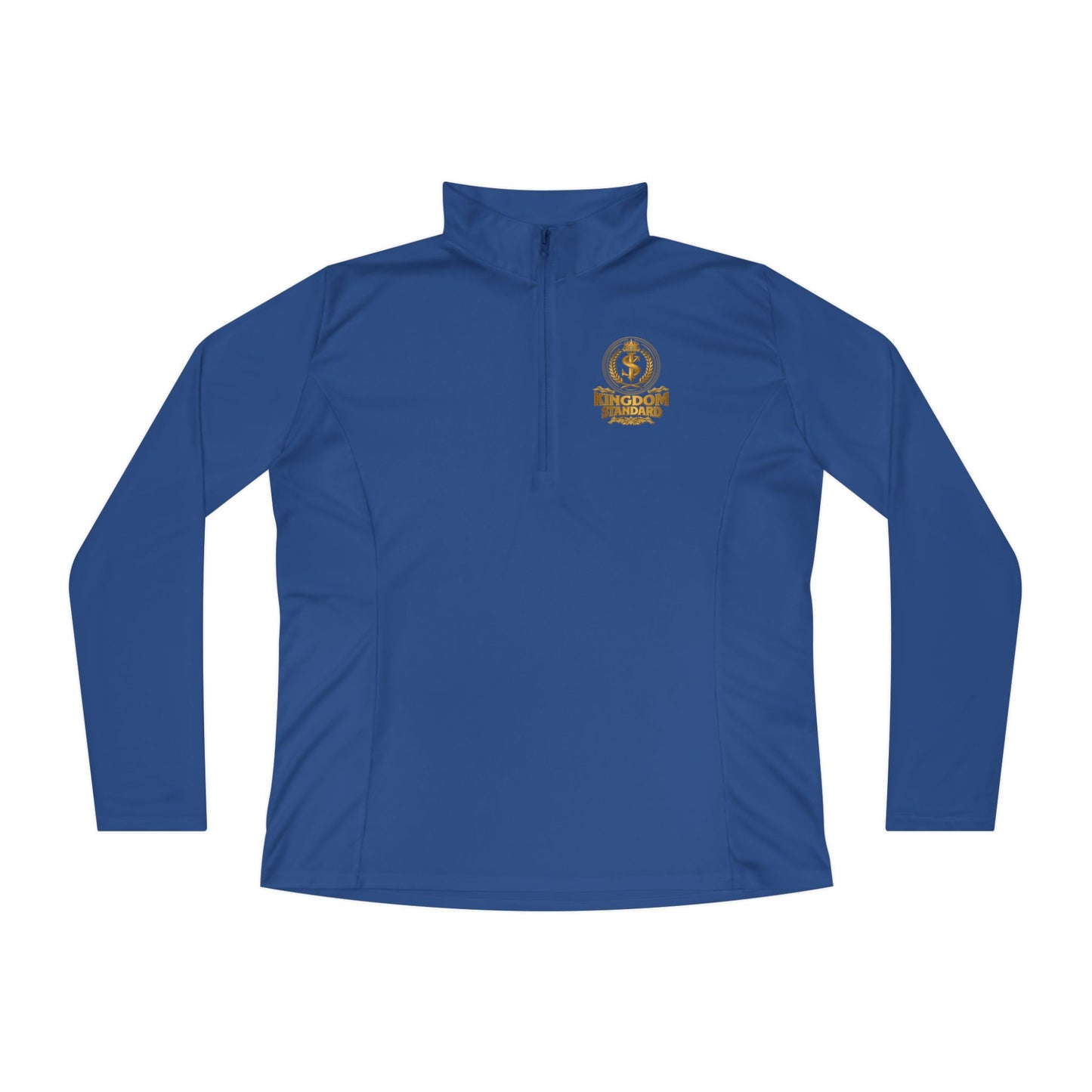 "Kingdom Standard" Unisex Ladies Quarter-Zip Pullover - The Shield of Light
