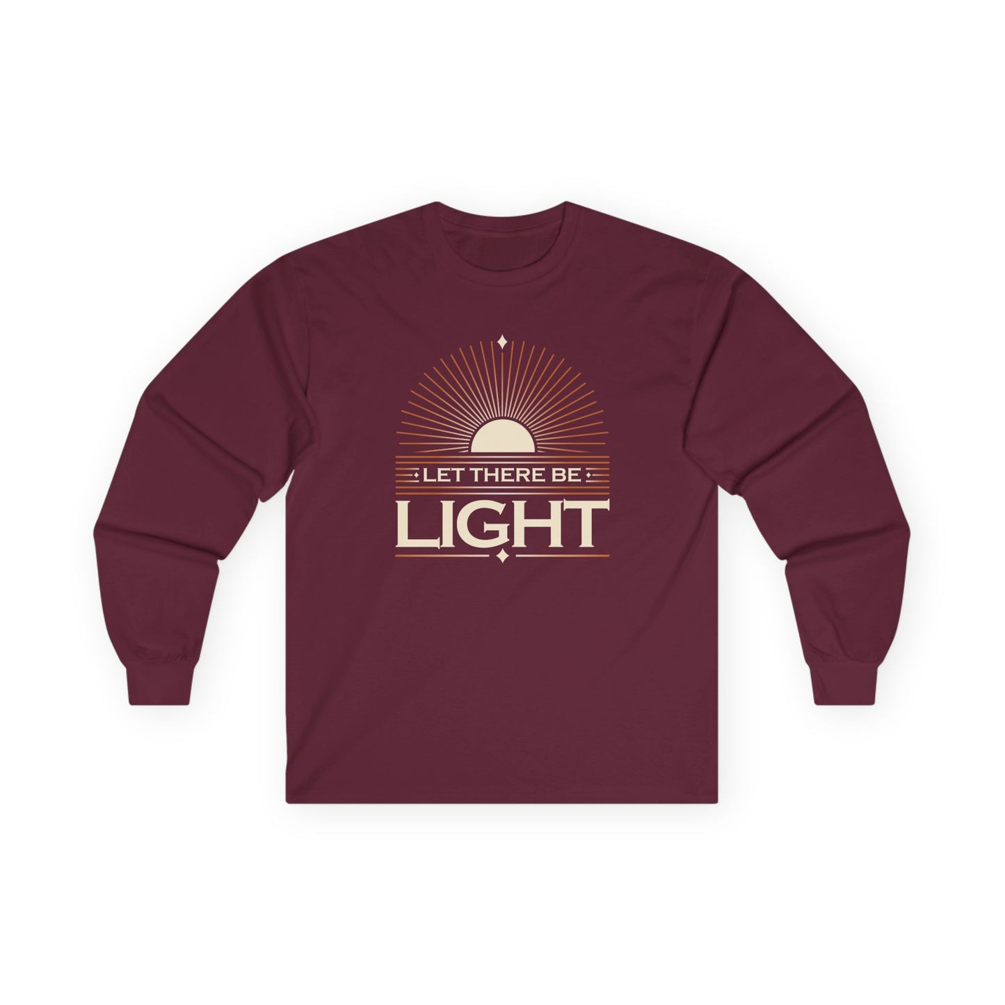 "Let There Be Light" Unisex Long Sleeve Tee - The Shield of Light