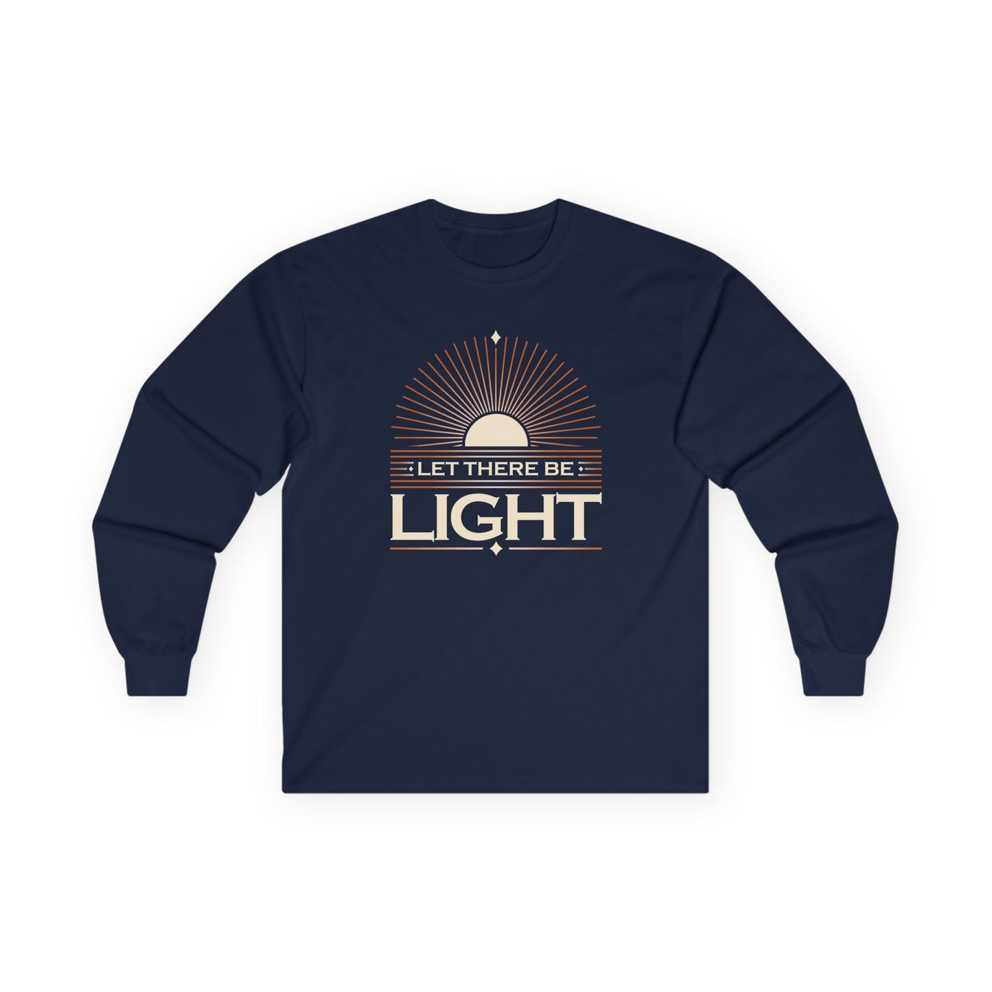 "Let There Be Light" Unisex Long Sleeve Tee - The Shield of Light