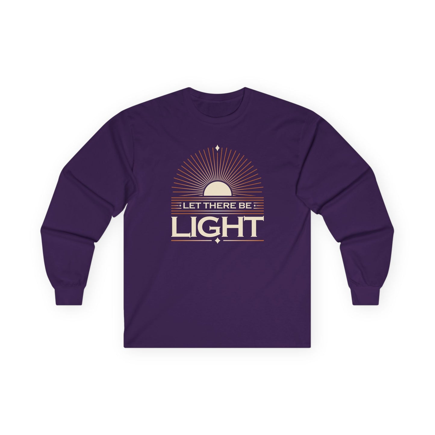 "Let There Be Light" Unisex Long Sleeve Tee - The Shield of Light
