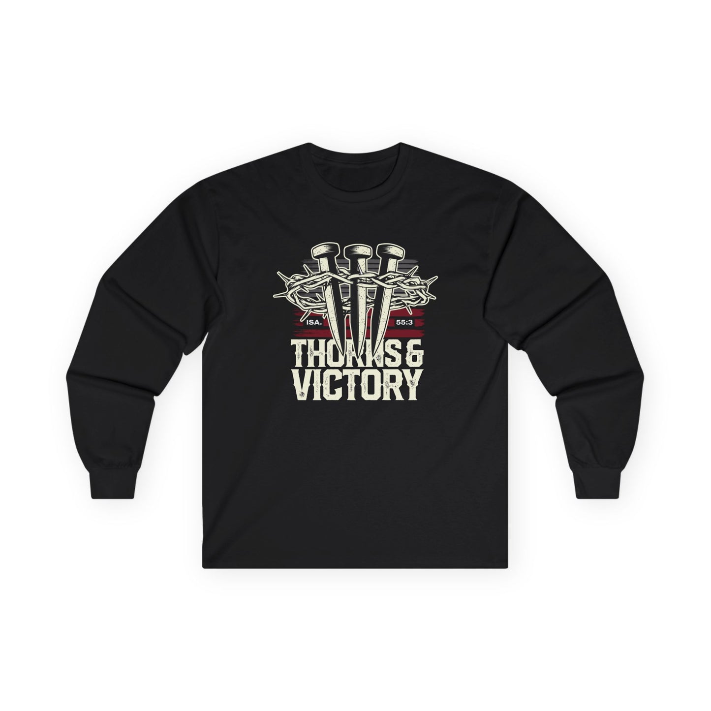 "Thorns & Victory" Unisex Long Sleeve Tee - The Shield of Light
