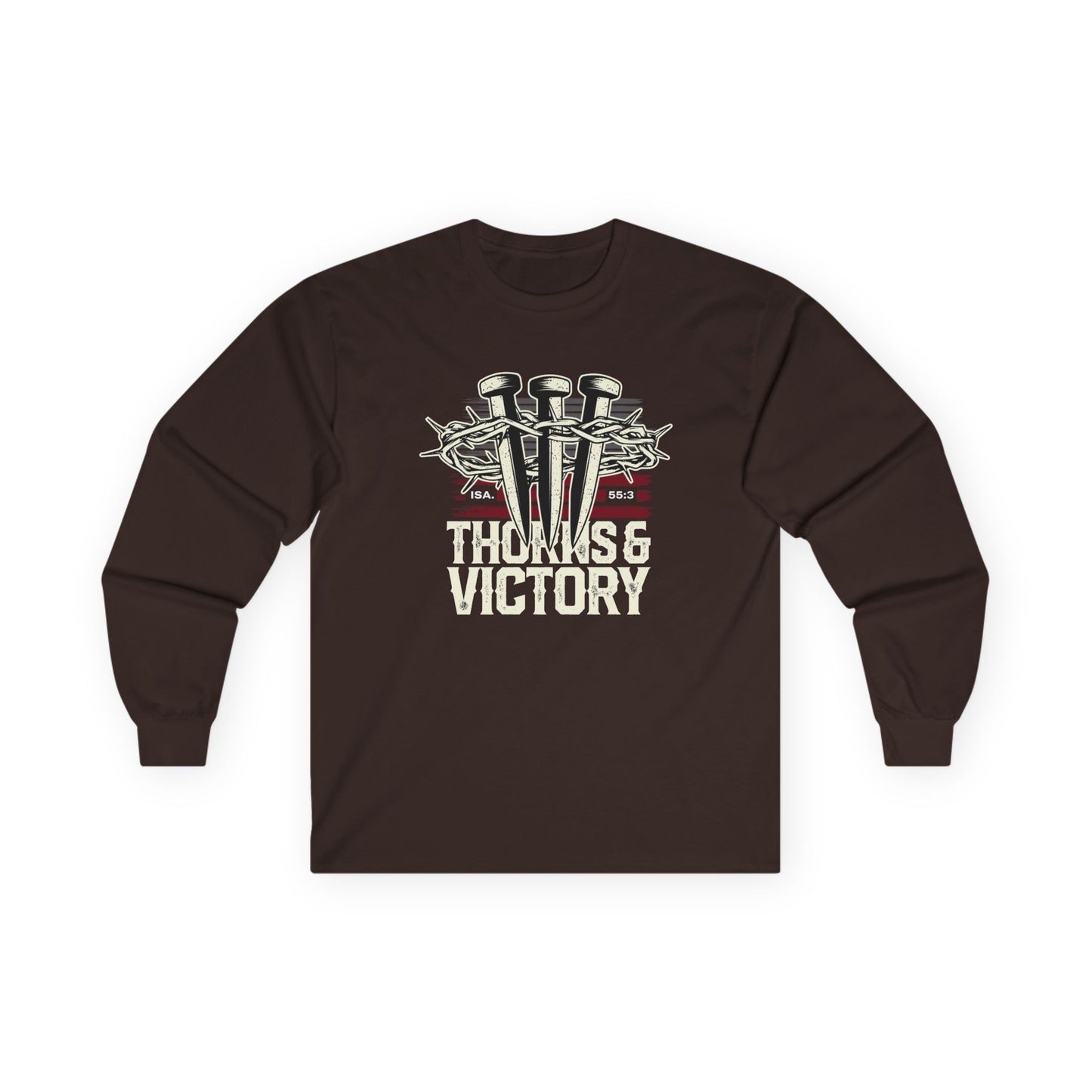 "Thorns & Victory" Unisex Long Sleeve Tee - The Shield of Light