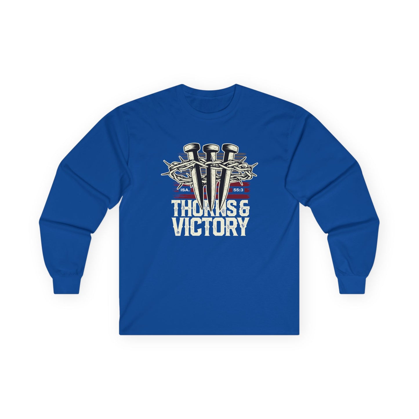 "Thorns & Victory" Unisex Long Sleeve Tee - The Shield of Light