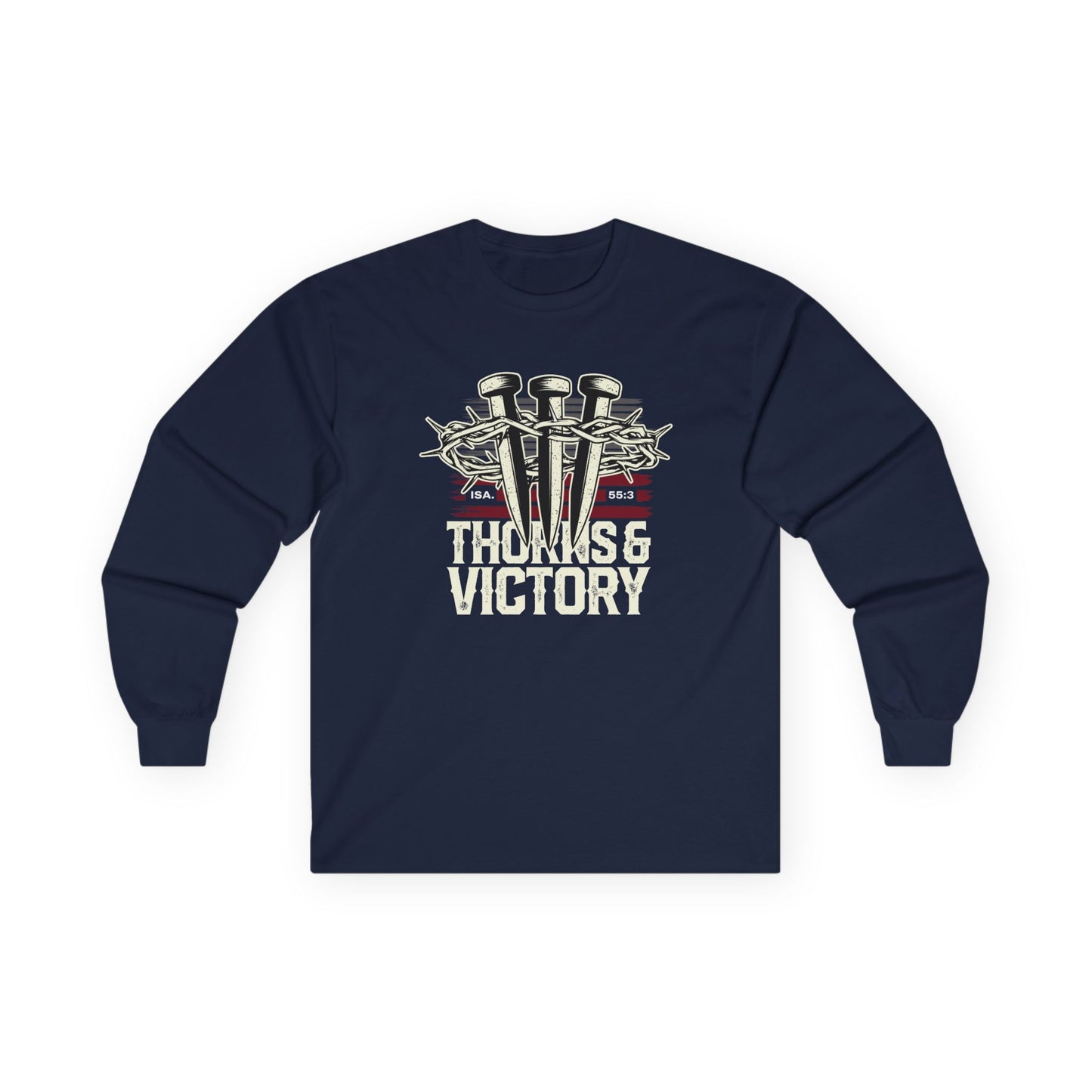 "Thorns & Victory" Unisex Long Sleeve Tee - The Shield of Light