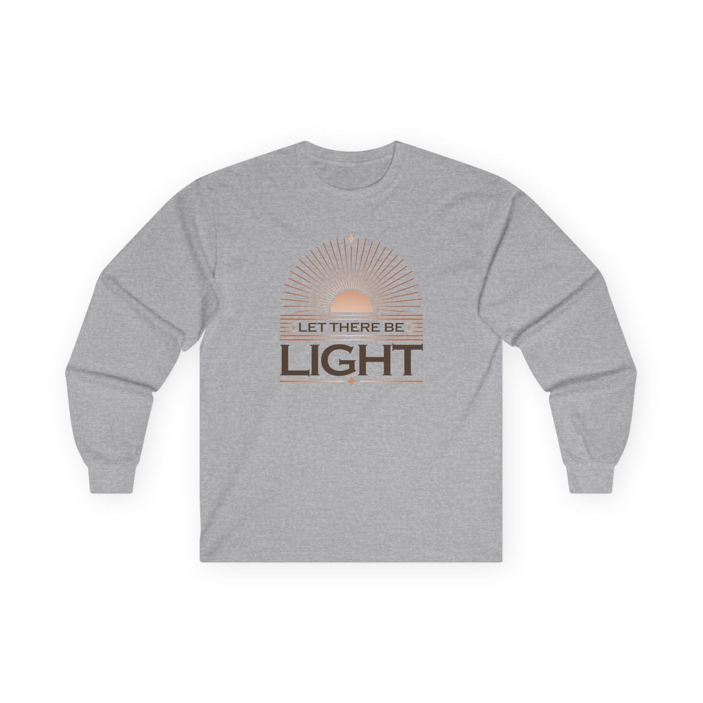 "Let There Be Light" Unisex Long Sleeve Tee - The Shield of Light