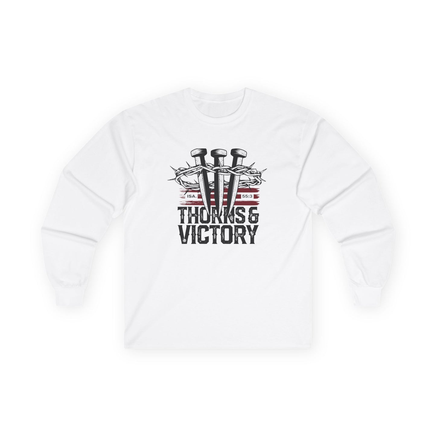 "Thorns & Victory" Unisex Long Sleeve Tee - The Shield of Light