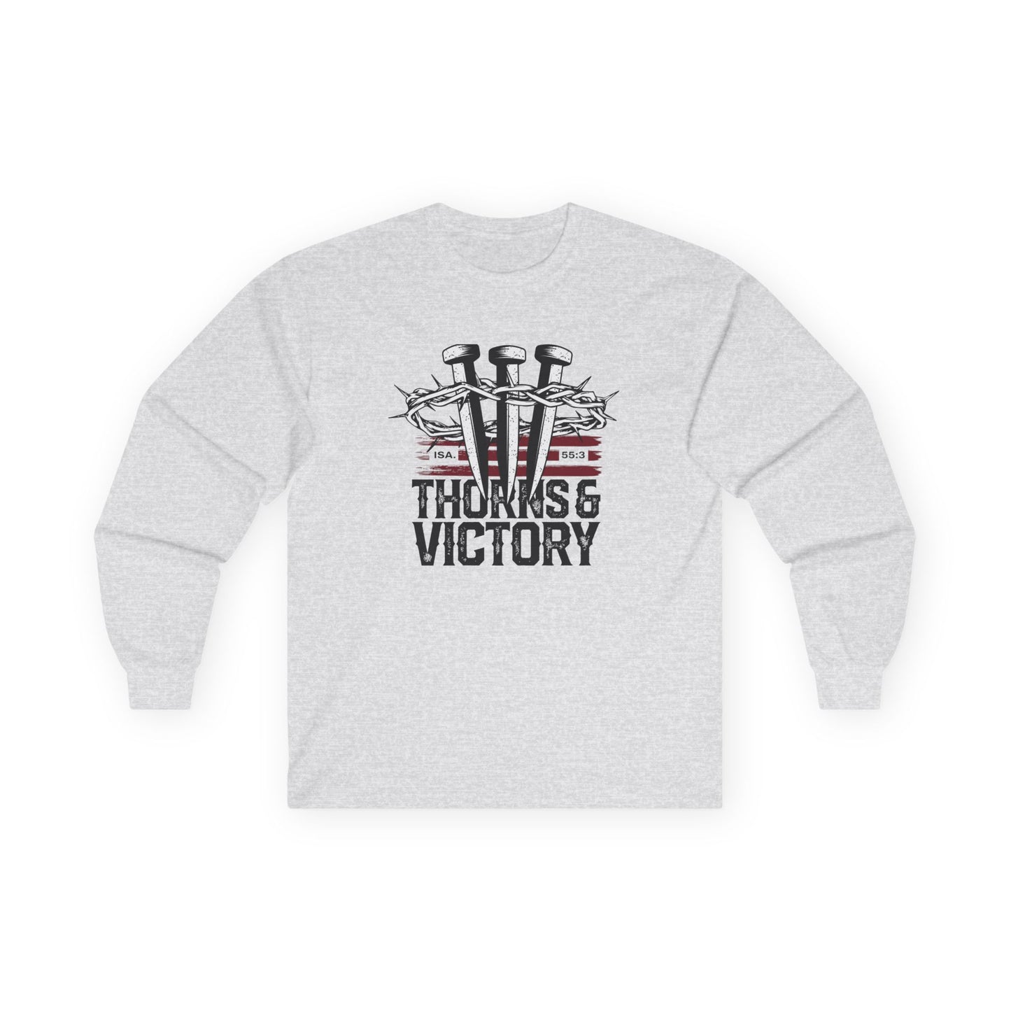 "Thorns & Victory" Unisex Long Sleeve Tee - The Shield of Light