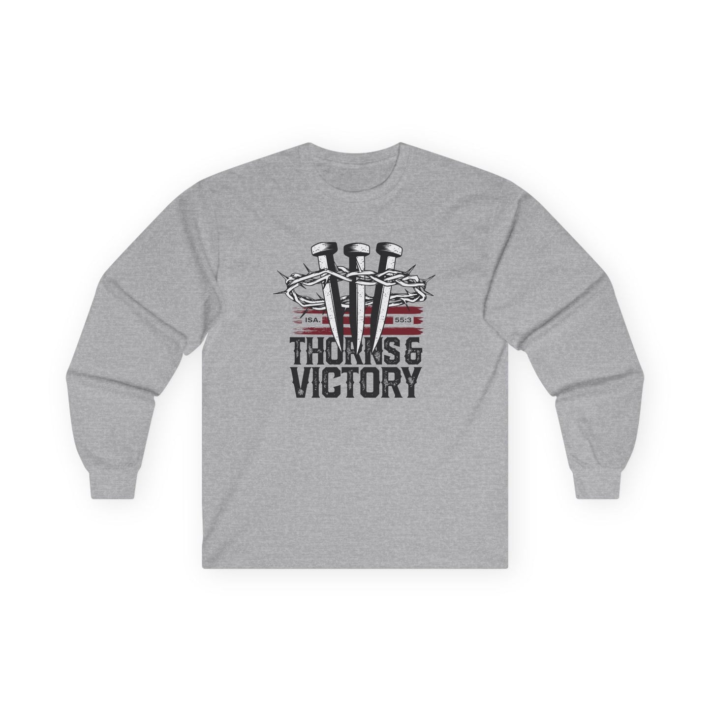 "Thorns & Victory" Unisex Long Sleeve Tee - The Shield of Light
