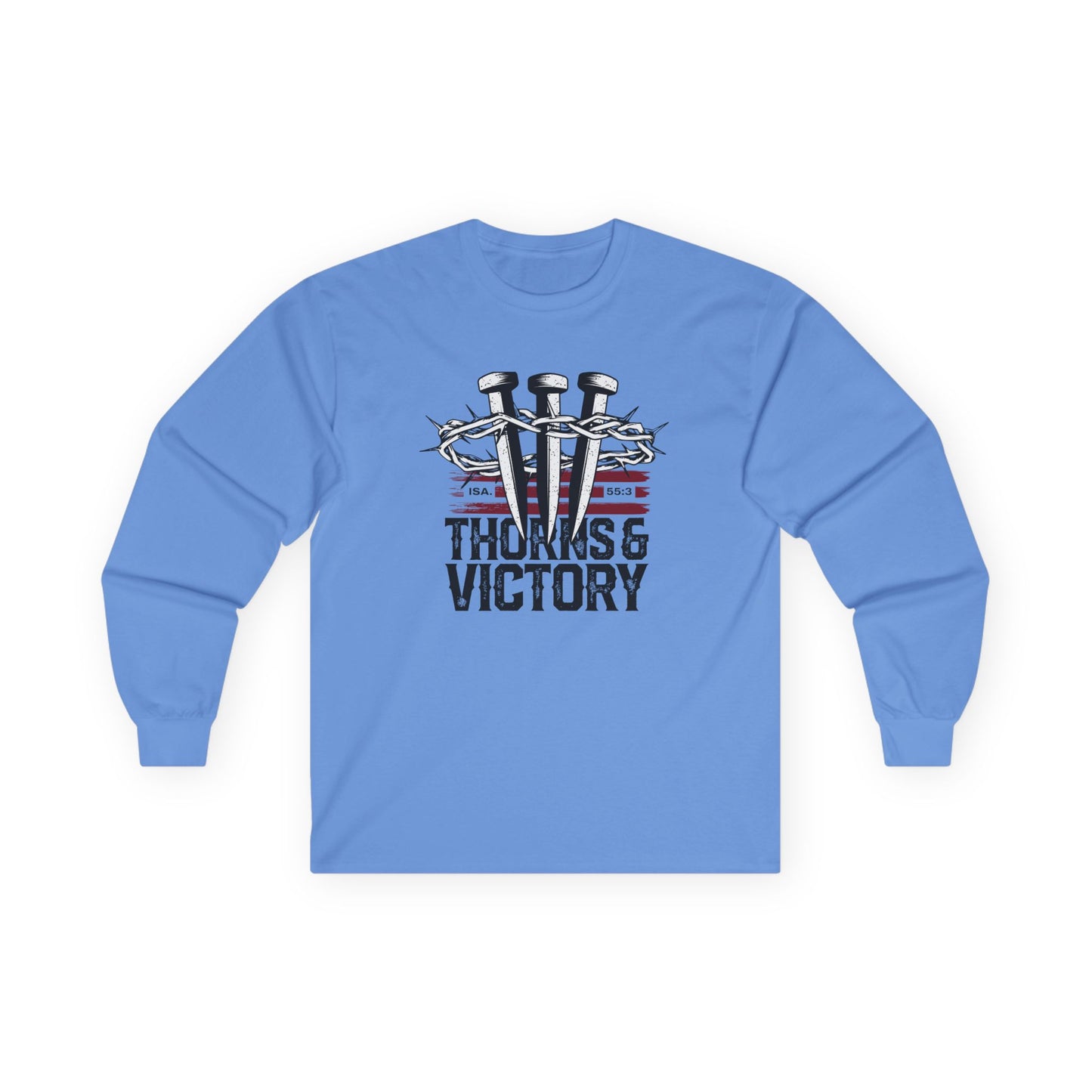"Thorns & Victory" Unisex Long Sleeve Tee - The Shield of Light