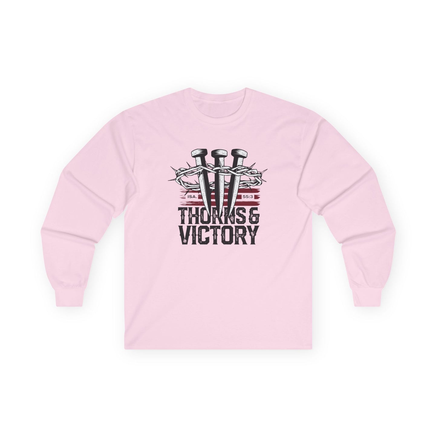 "Thorns & Victory" Unisex Long Sleeve Tee - The Shield of Light