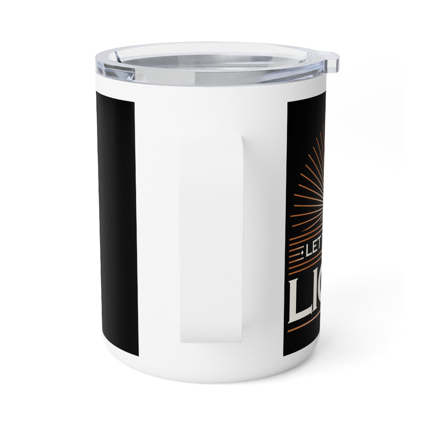 "Let There Be Light" Unisex Insulated Coffee Mug, 10oz - The Shield of Light