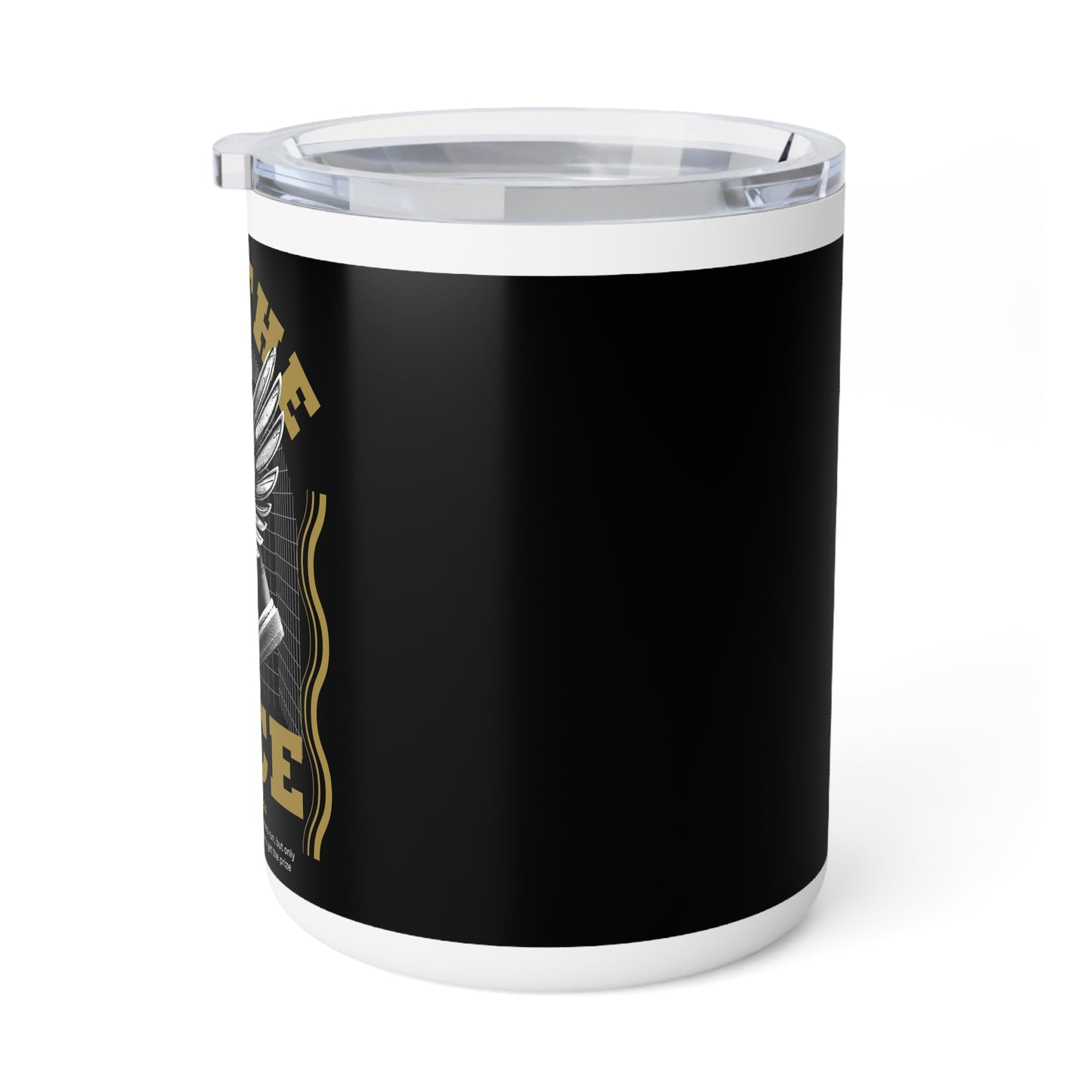 "Run The Race" Unisex Insulated Coffee Mug, 10oz - The Shield of Light