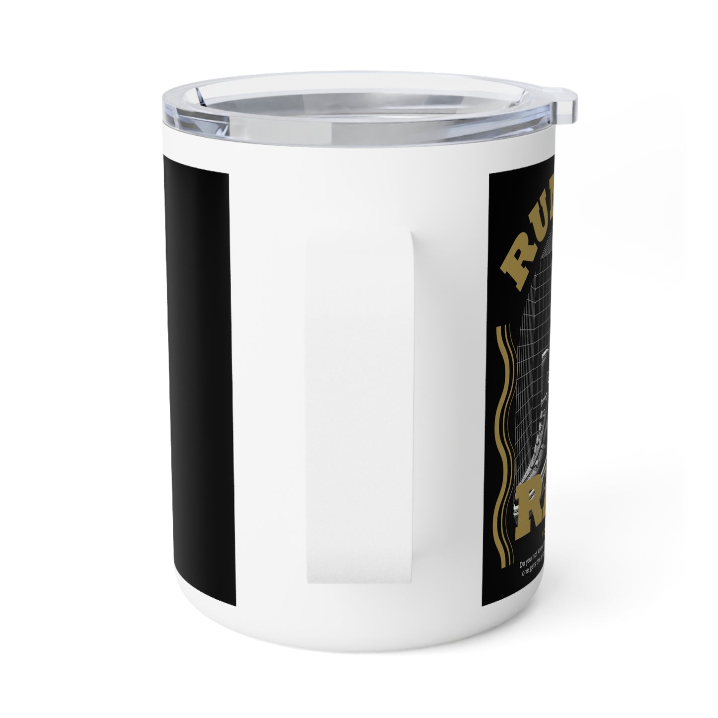 "Run The Race" Unisex Insulated Coffee Mug, 10oz - The Shield of Light
