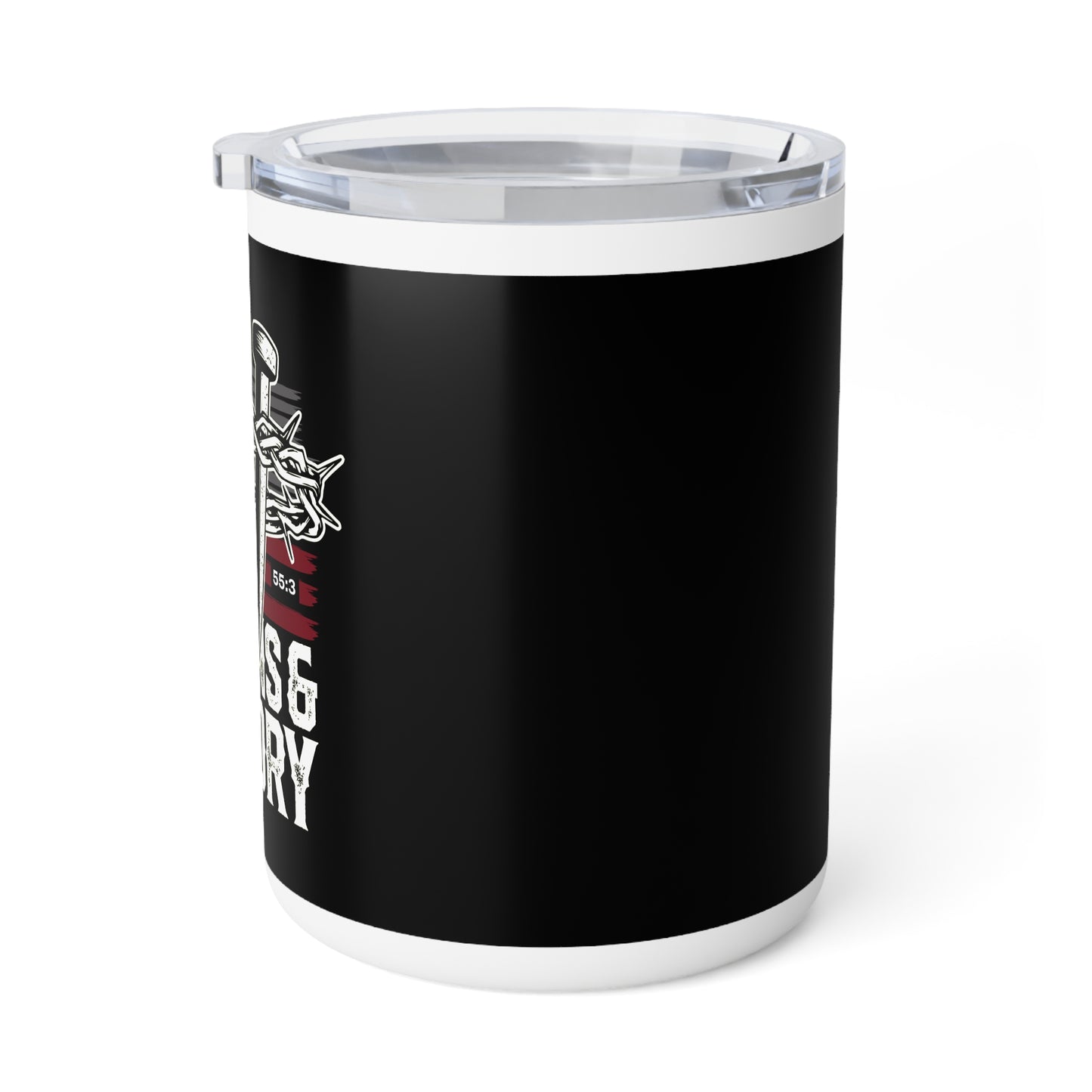 "Thorns & Victory" Unisex Insulated Coffee Mug, 10oz - The Shield of Light