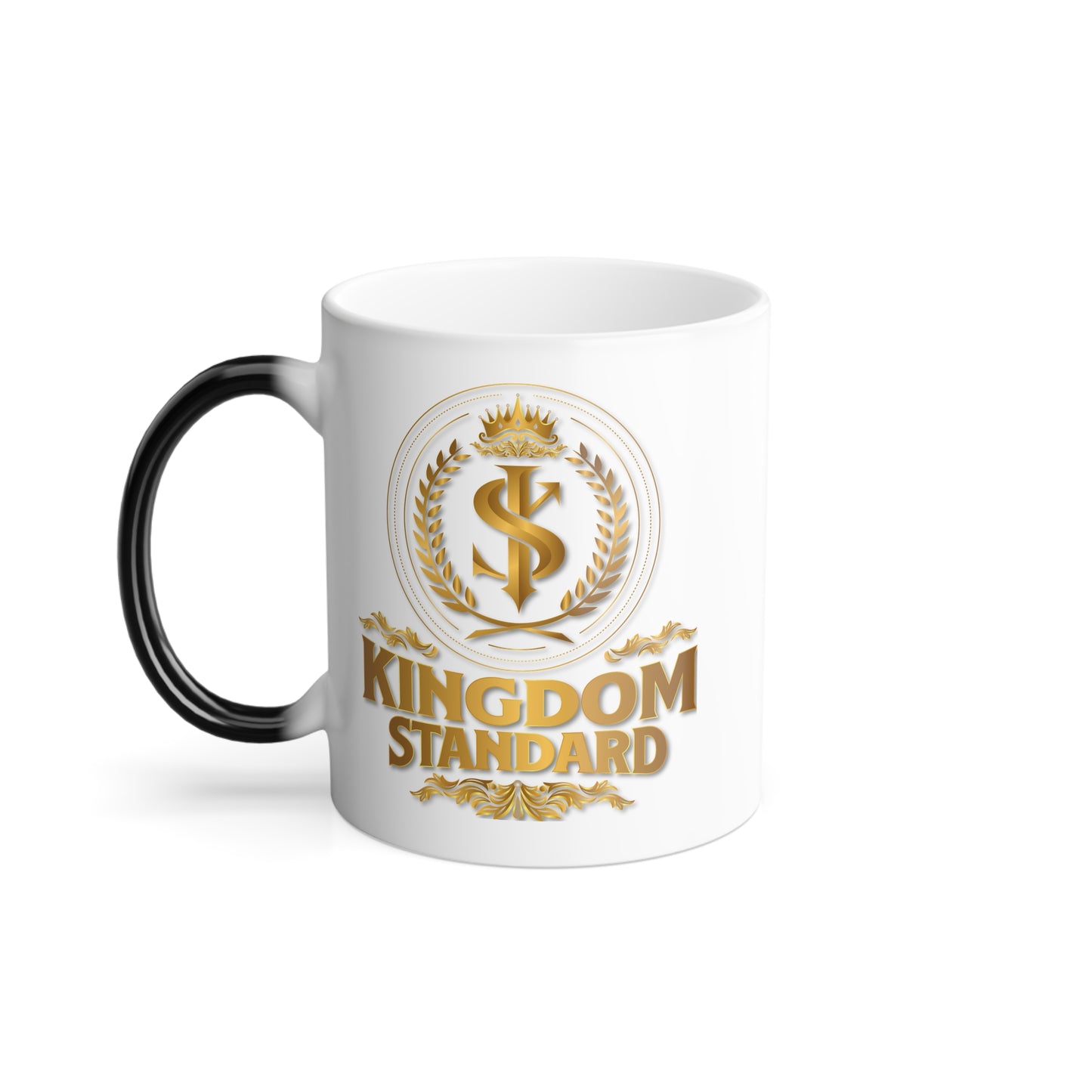 "Kingdom Standard" Unisex 11oz Coffee Color Morphing Mug - The Shield of Light