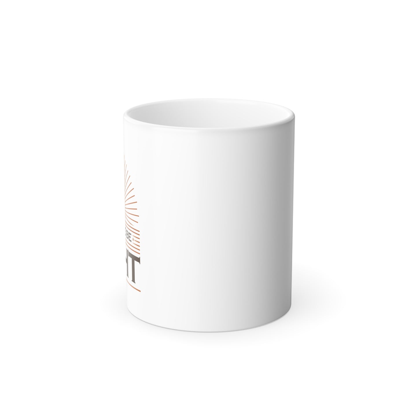 "Let There Be Light" Unisex 11oz Coffee Color Morphing Mug - The Shield of Light