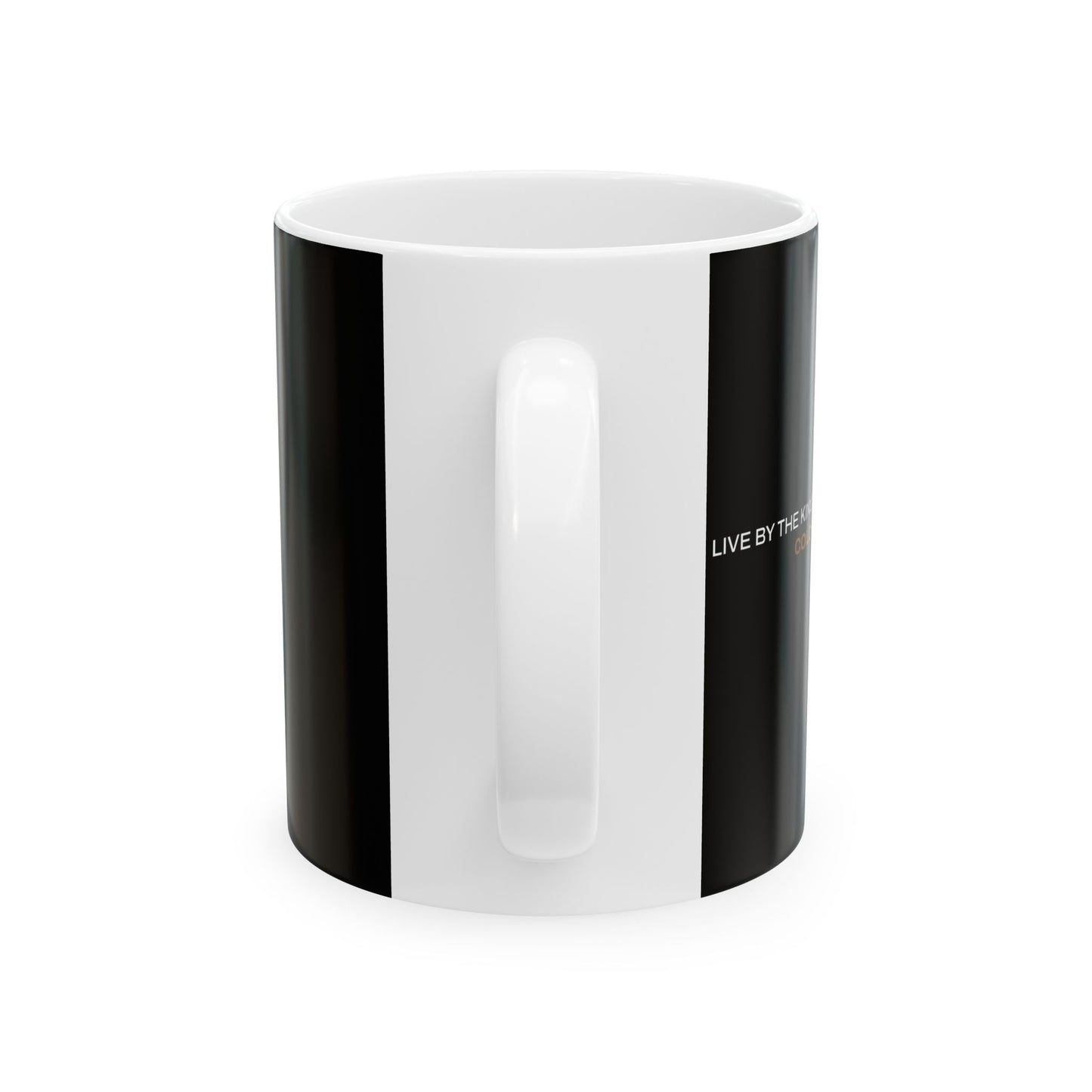 "Live By the Kingdom Not the World Colossians 3:2" Unisex Ceramic Mug 11oz/15oz, - The Shield of Light