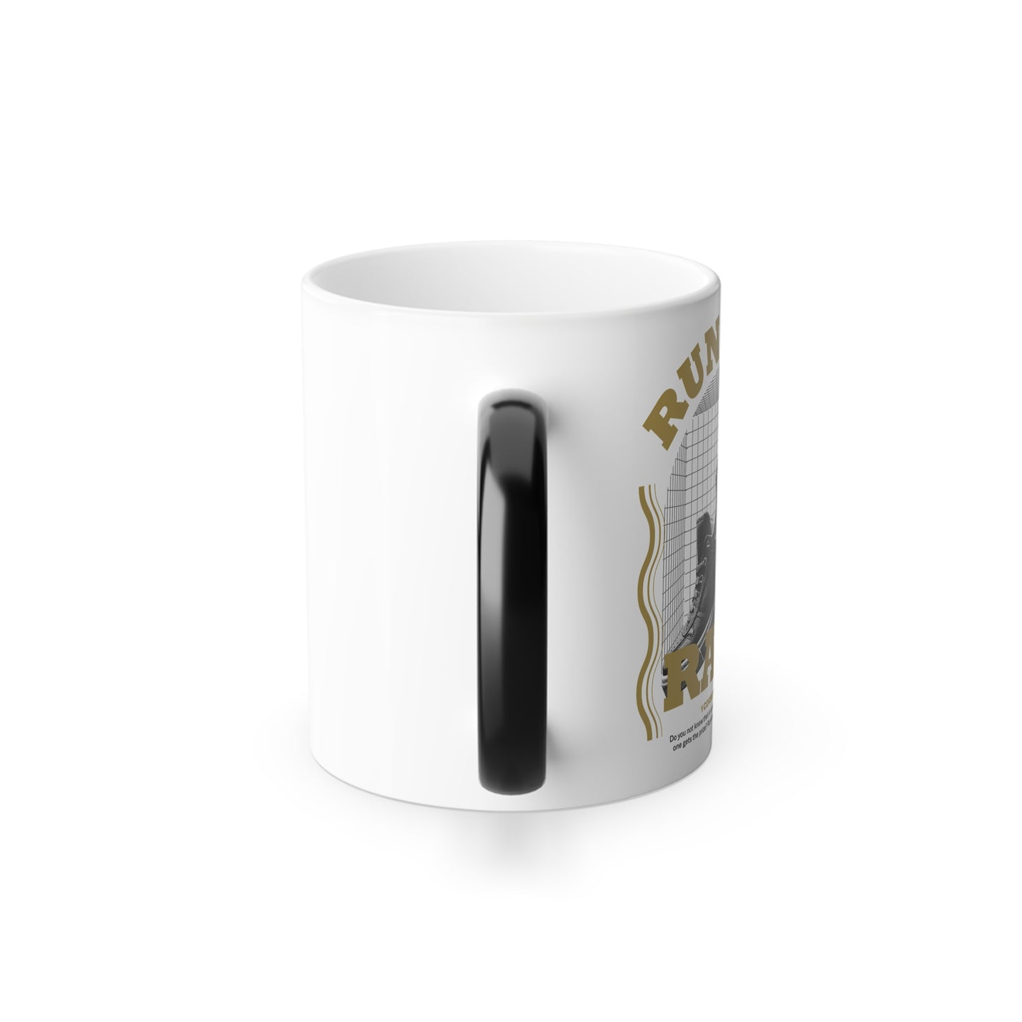 "Run The Race" Unisex 11oz Coffee Color Morphing Mug - The Shield of Light