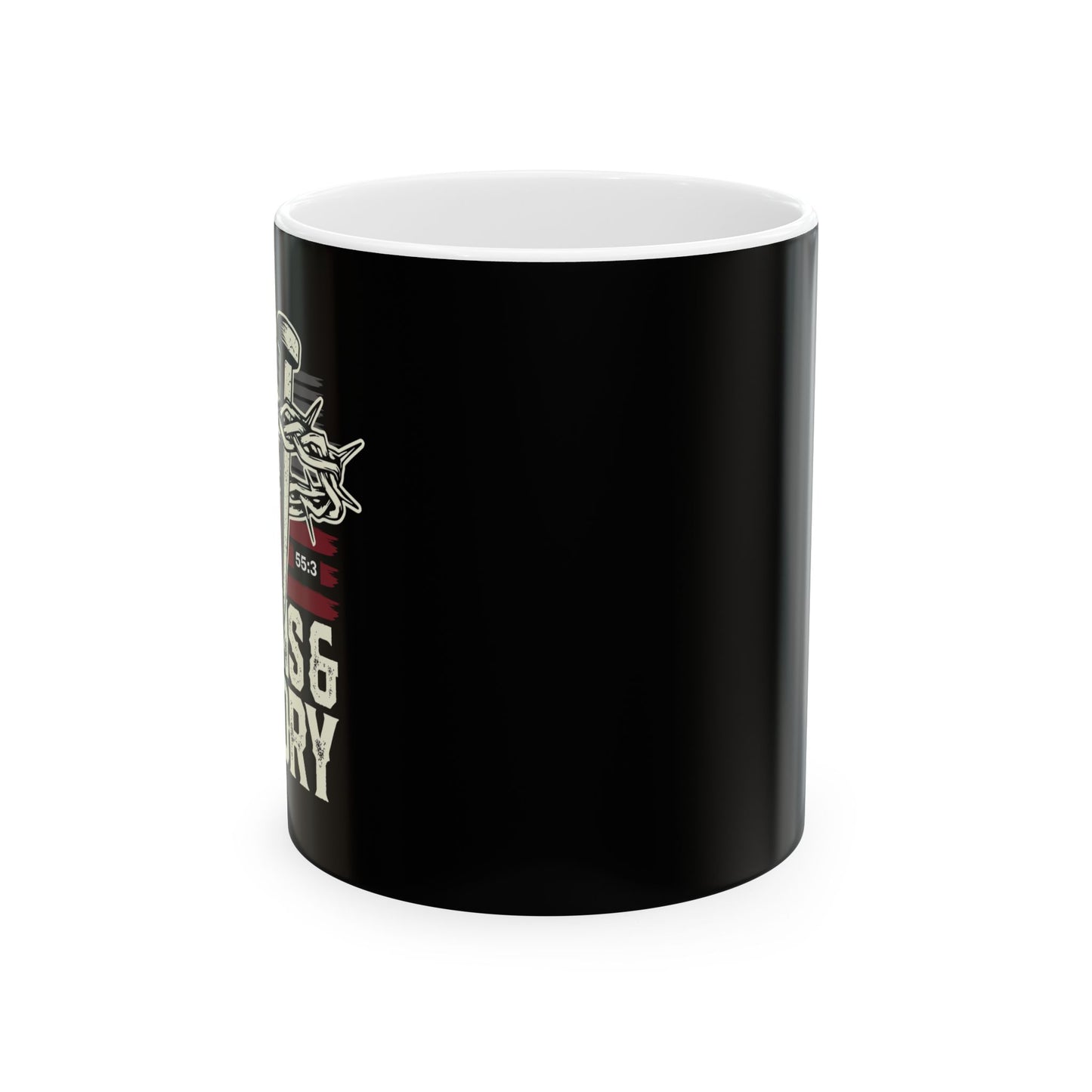 "Thorns & Victory" Unisex Ceramic Mug 11oz/15oz, - The Shield of Light