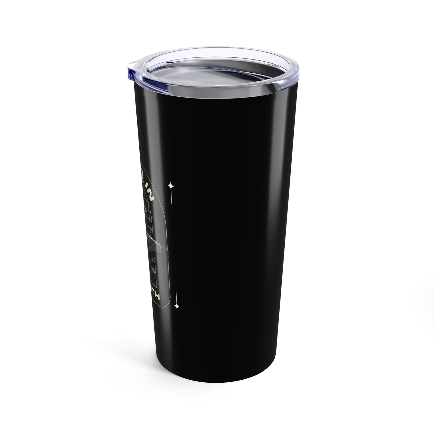 "Forged In Strength" Unisex Inspirational 20oz Tumbler Travel Cup - The Shield of Light