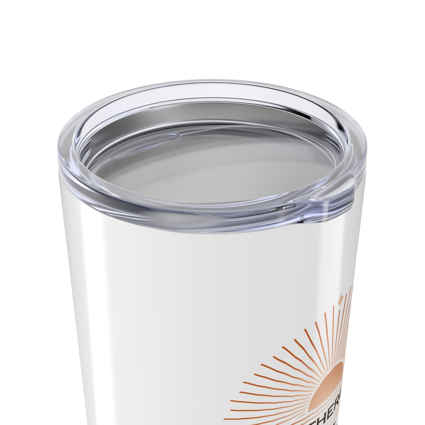 "Let There Be Light" Unisex Inspirational 20oz Tumbler Travel Cup - The Shield of Light