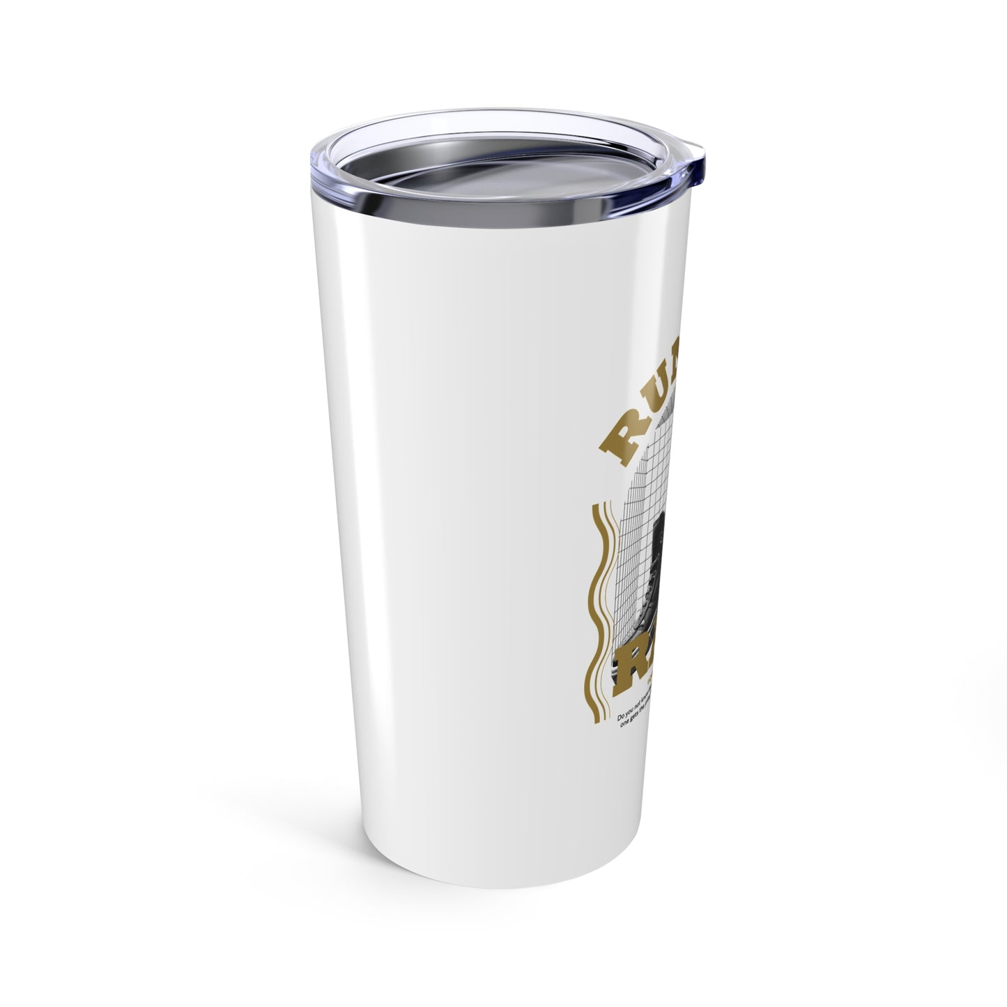 "Run The Race" Unisex Inspirational 20oz Tumbler Travel Cup - The Shield of Light