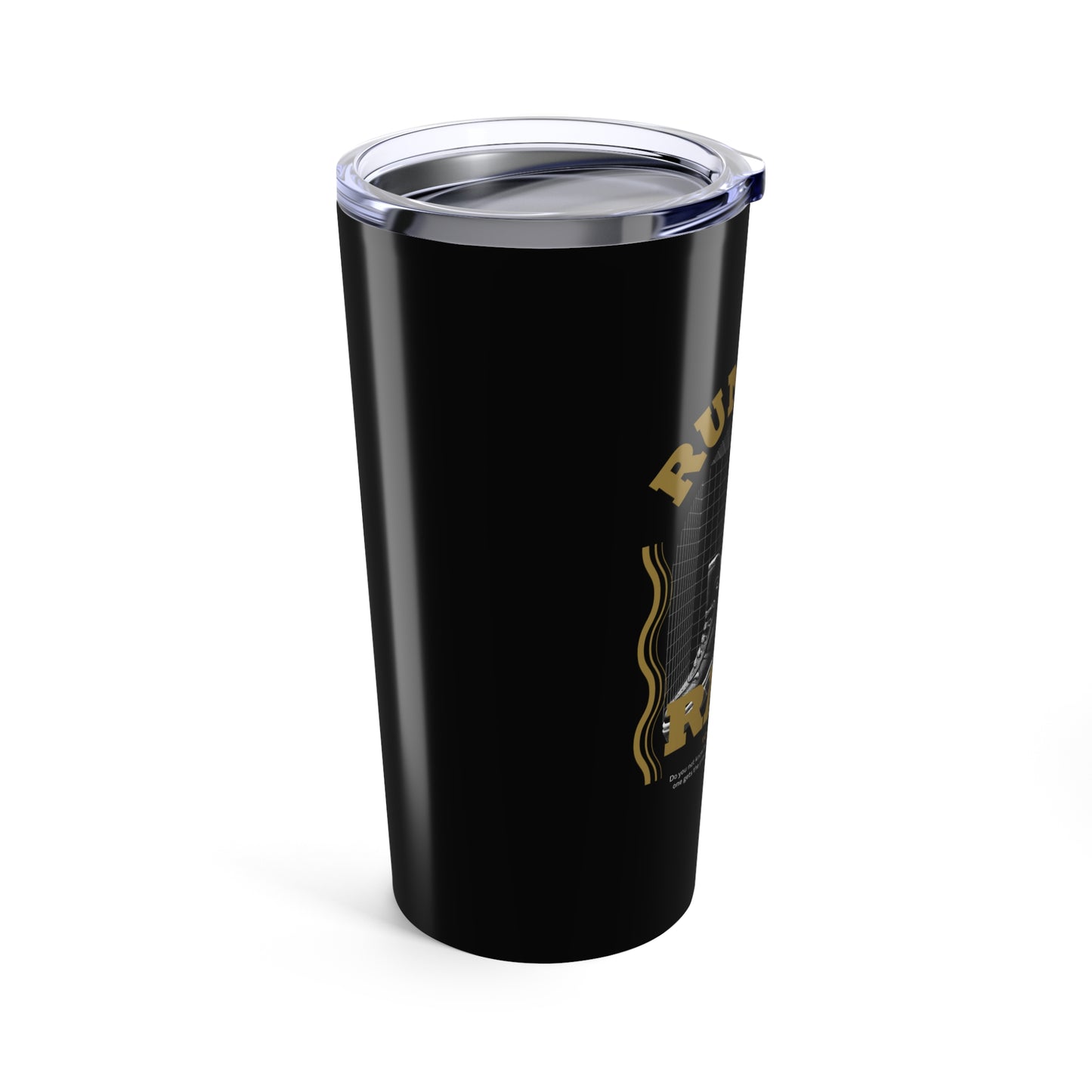 "Run The Race" Unisex Inspirational 20oz Tumbler Travel Cup - The Shield of Light