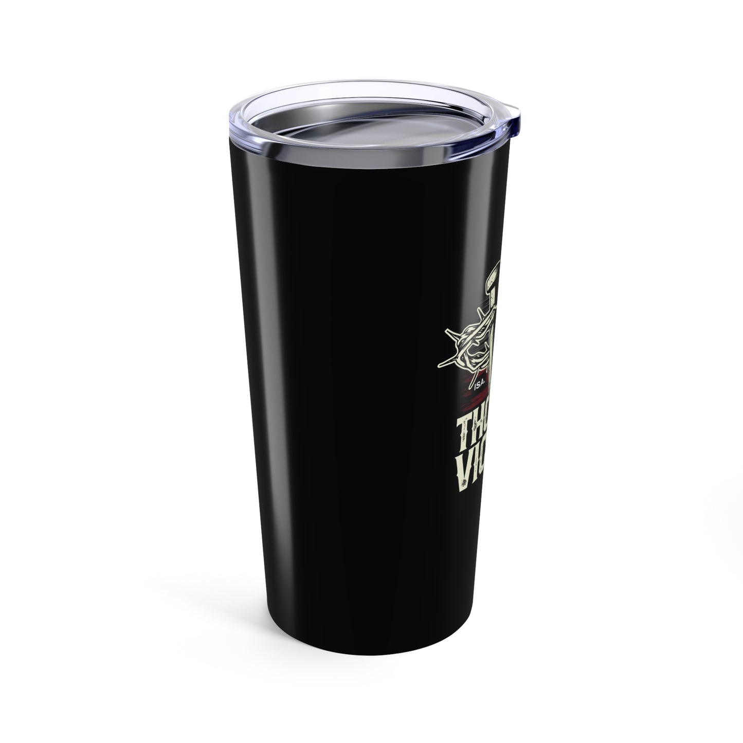 "Thorns & Victory" Unisex Inspirational 20oz Tumbler Travel Cup - The Shield of Light