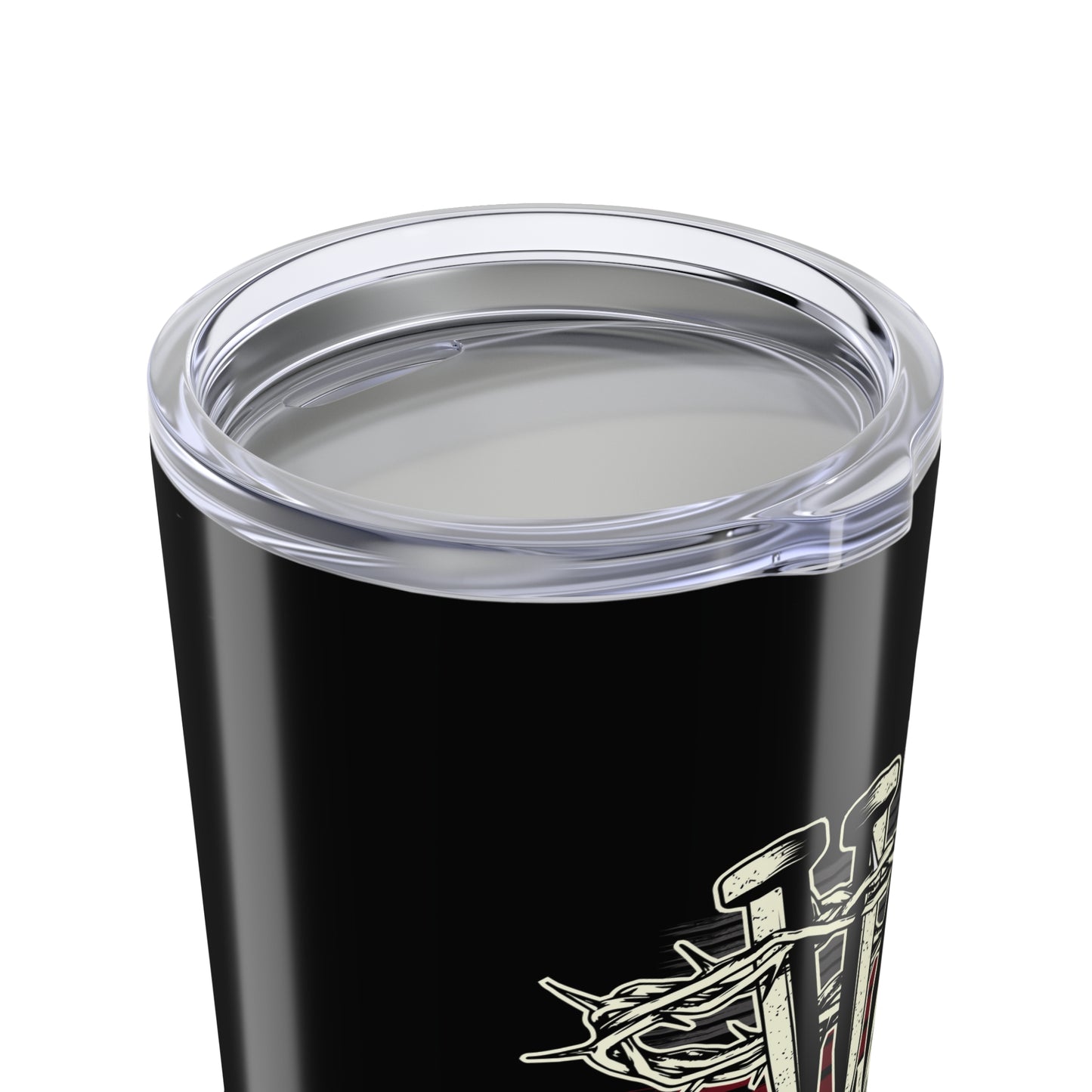 "Thorns & Victory" Unisex Inspirational 20oz Tumbler Travel Cup - The Shield of Light