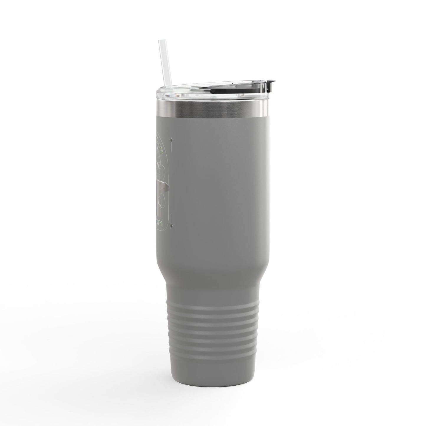 "Forged In Strength" Unisex Insulated Travel Mug, 40oz - The Shield of Light