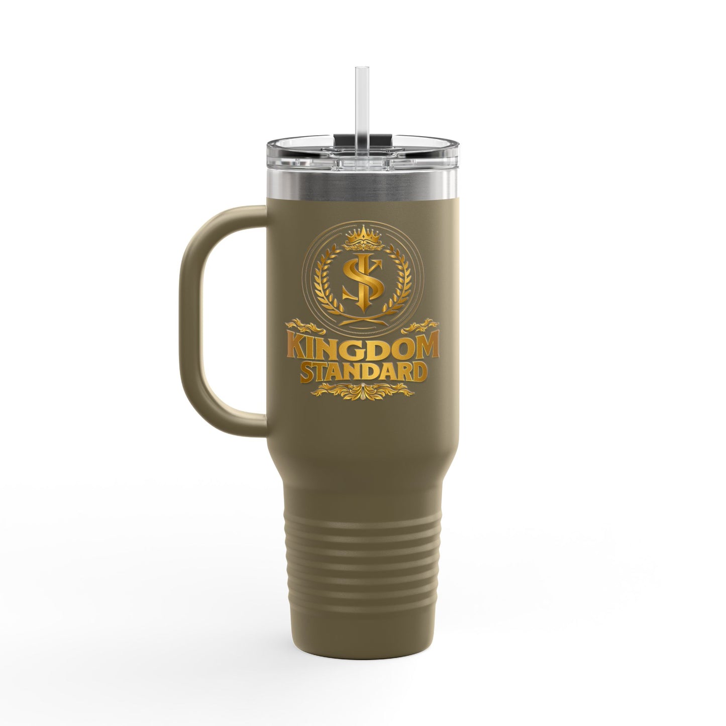 "Kingdom Standard" Unisex Insulated Travel Mug, 40oz - The Shield of Light