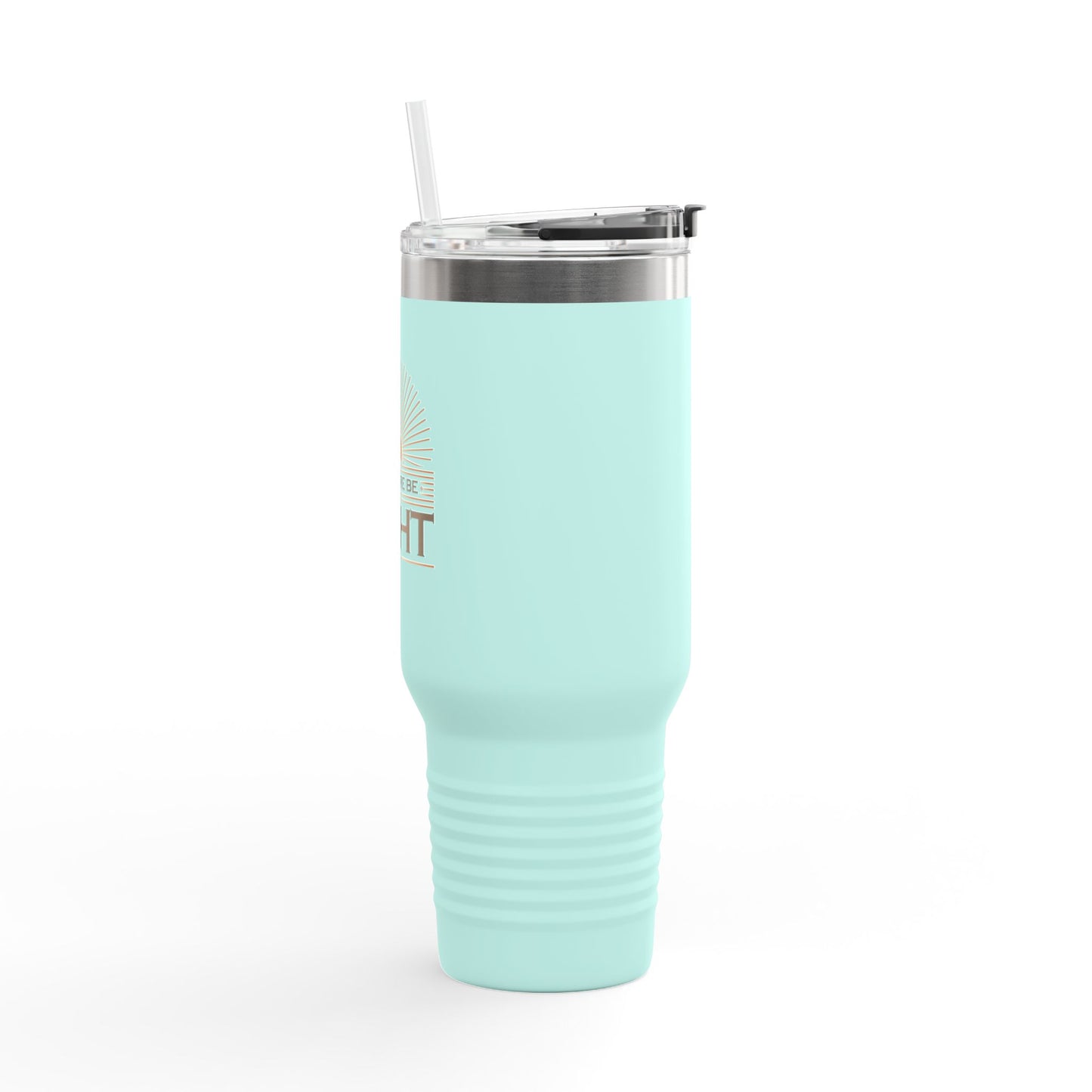"Let There Be Light" Unisex Insulated Travel Mug, 40oz - The Shield of Light