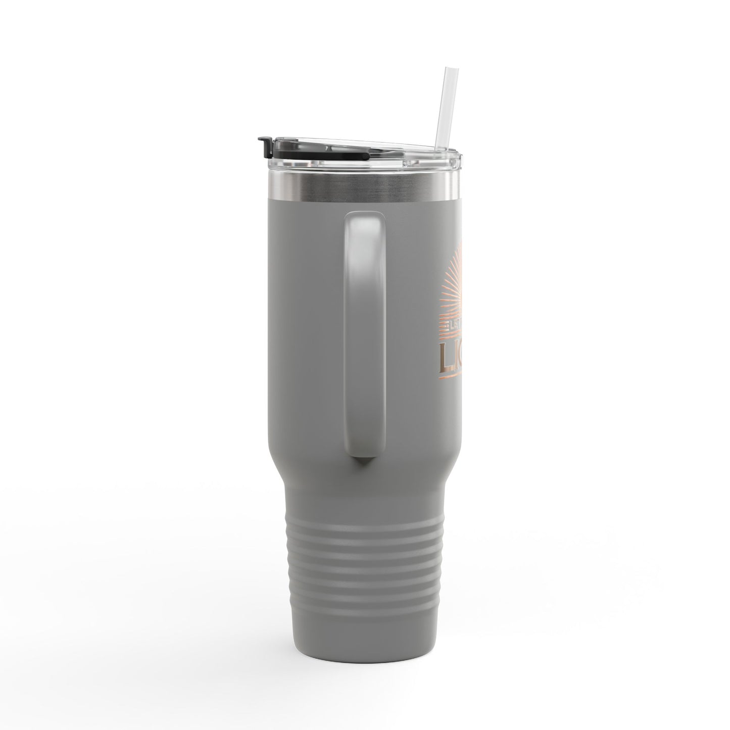 "Let There Be Light" Unisex Insulated Travel Mug, 40oz - The Shield of Light
