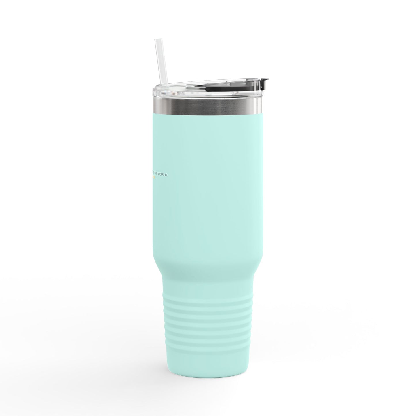 "Live By the Kingdom Not the World Colossians 3:2" Unisex Insulated Travel Mug, 40oz - The Shield of Light