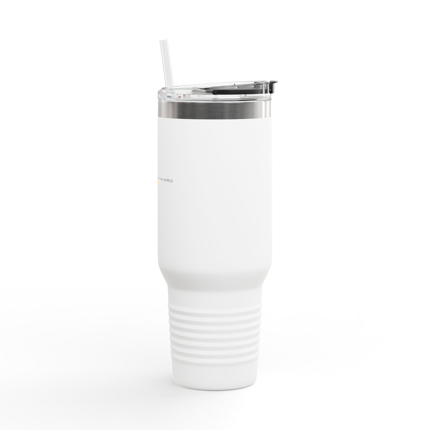 "Live By the Kingdom Not the World Colossians 3:2" Unisex Insulated Travel Mug, 40oz - The Shield of Light