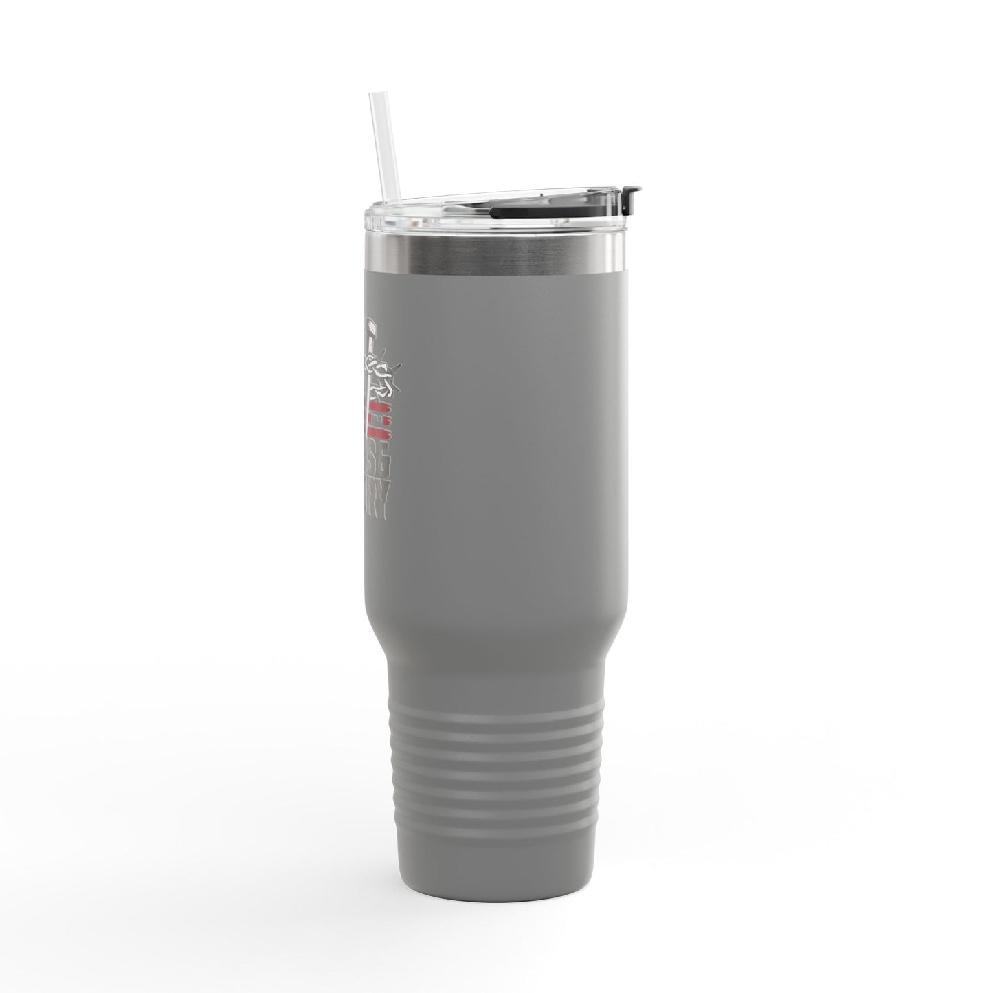 "Thorns & Victory" Unisex Insulated Travel Mug, 40oz - The Shield of Light