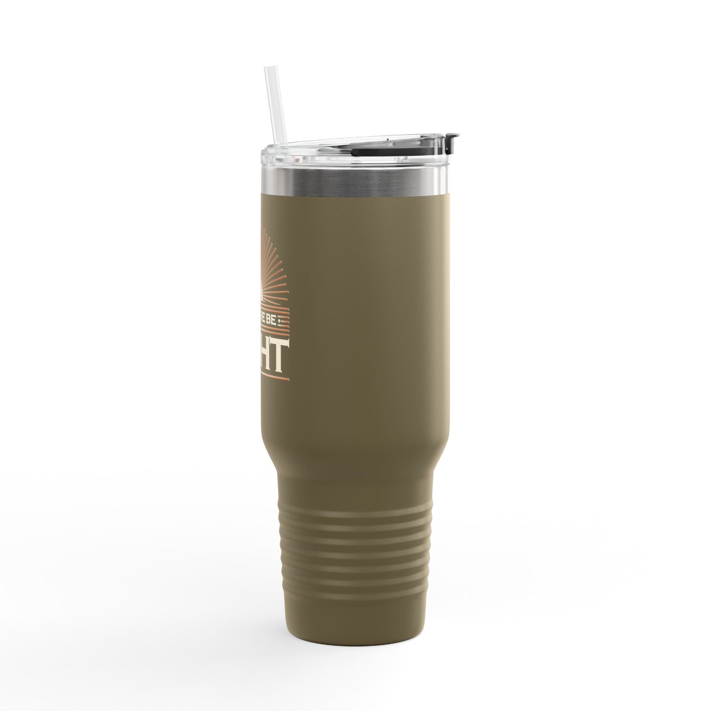 "Let There Be Light" Unisex Insulated Travel Mug, 40oz - The Shield of Light