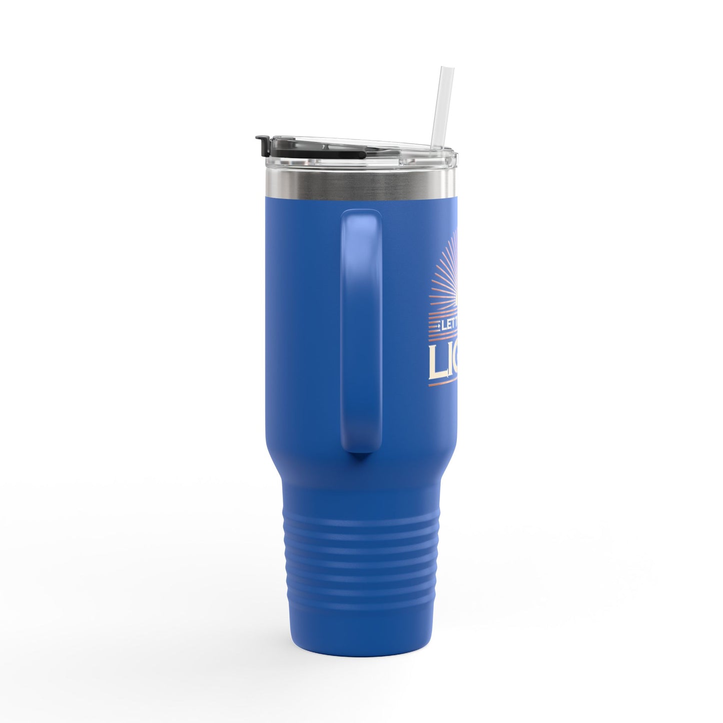 "Let There Be Light" Unisex Insulated Travel Mug, 40oz - The Shield of Light