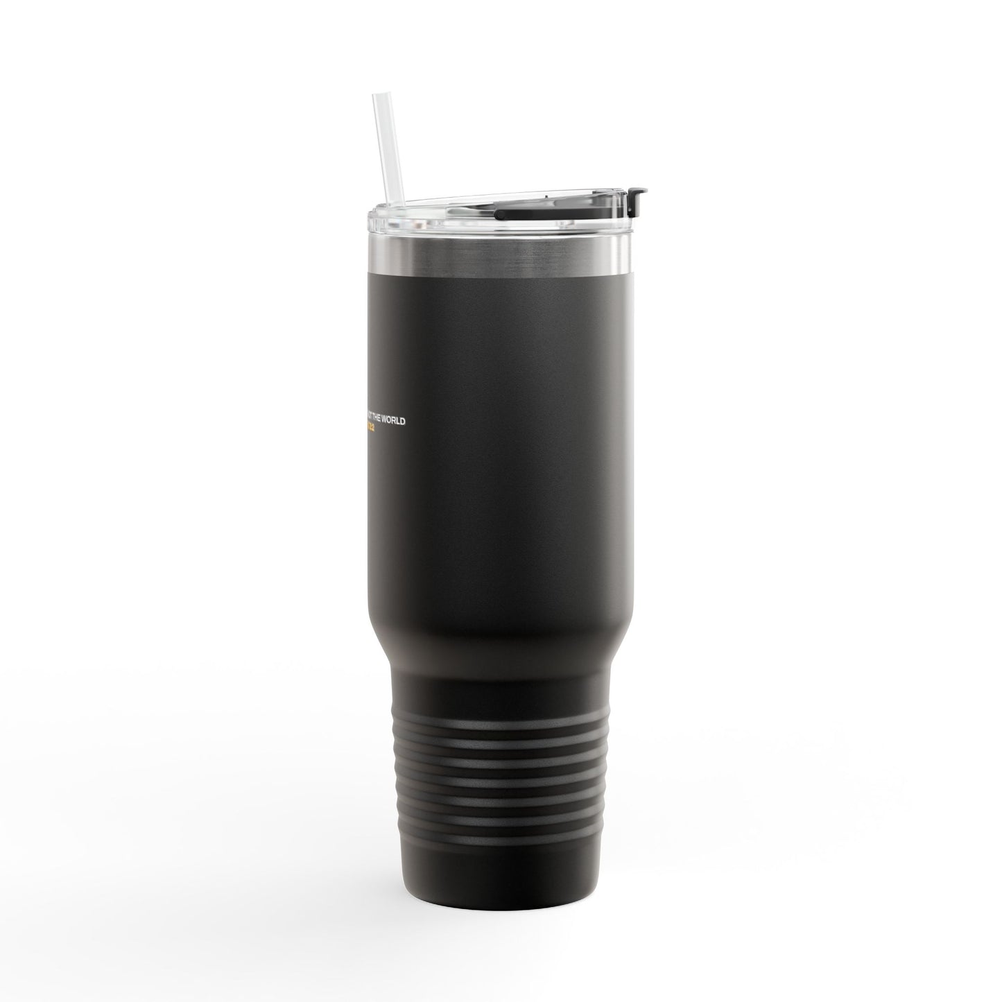 "Live By the Kingdom Not the World Colossians 3:2" Unisex Insulated Travel Mug, 40oz - The Shield of Light