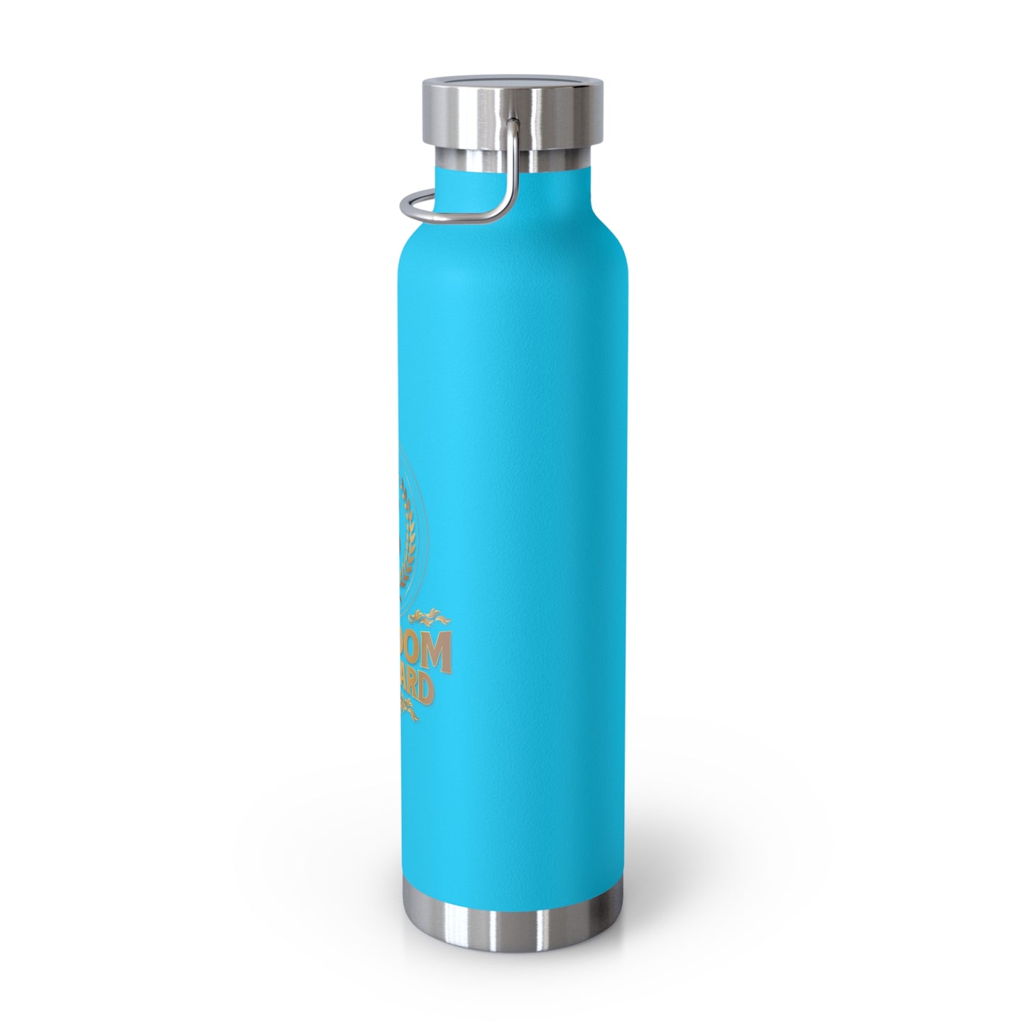 "Kingdom Standard" Unisex Inspirational Copper Vacuum Insulated Bottle - 22oz - The Shield of Light