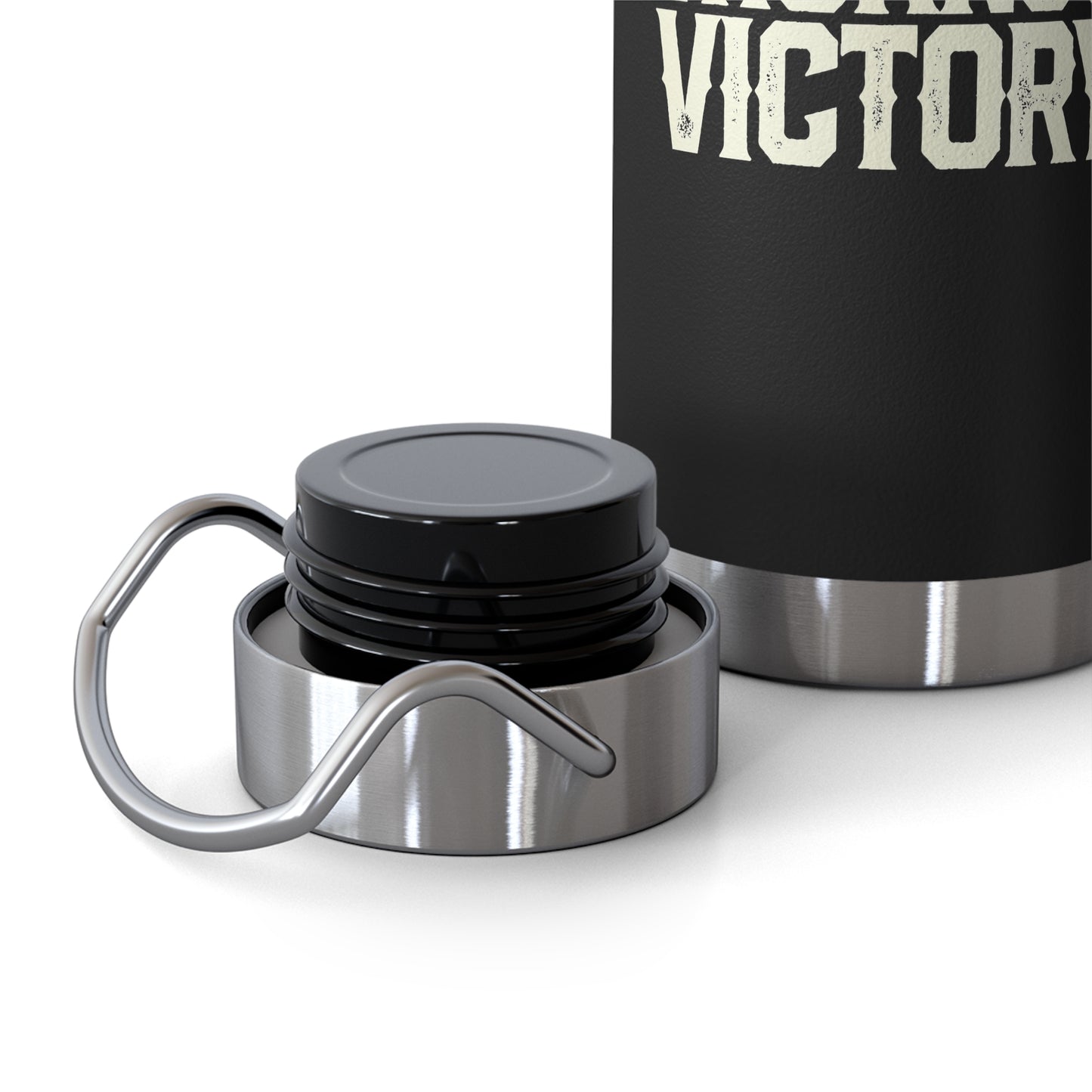 "Thorns & Victory" Unisex Inspirational Copper Vacuum Insulated Bottle - 22oz - The Shield of Light