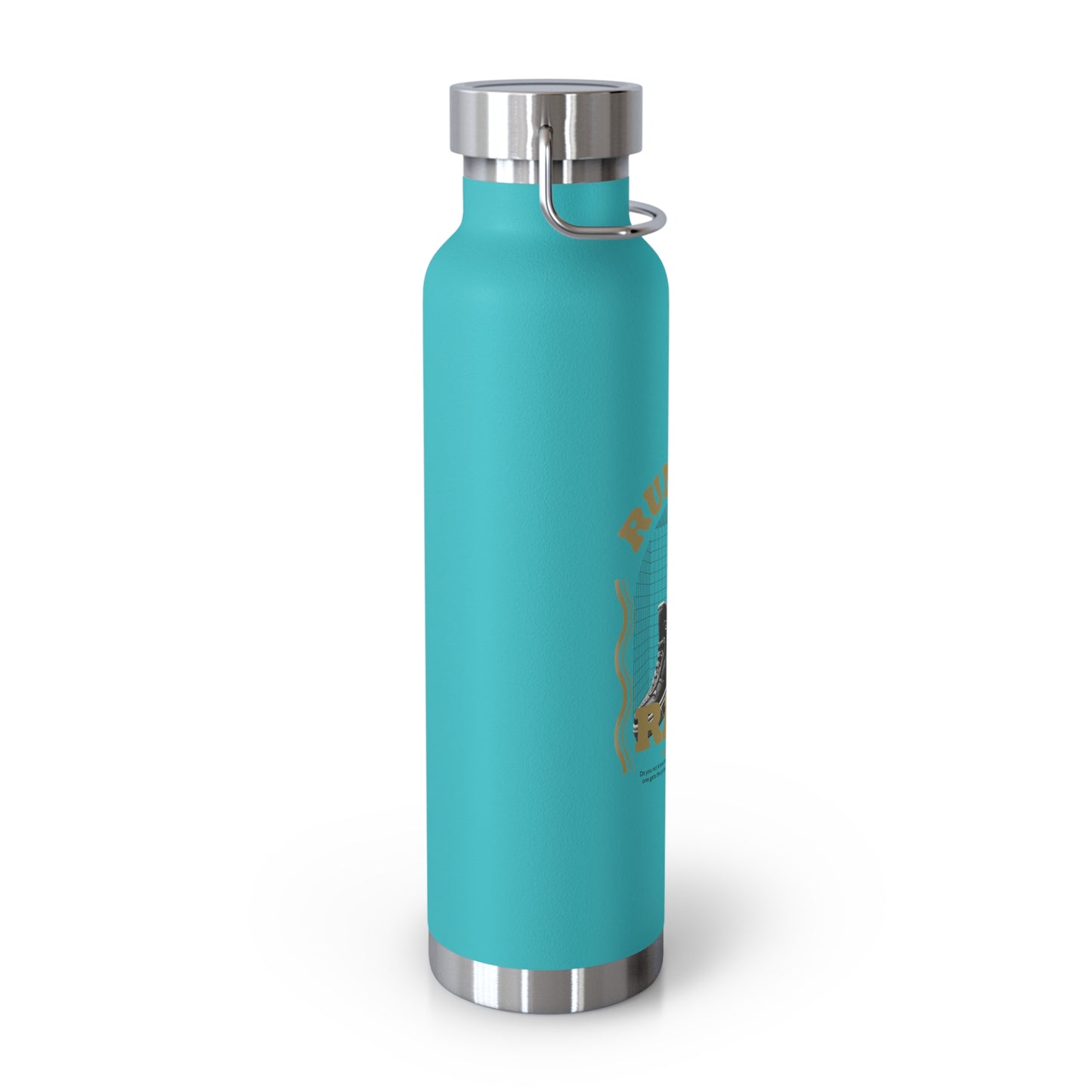 "Run The Race" Unisex Inspirational Copper Vacuum Insulated Bottle - 22oz - The Shield of Light
