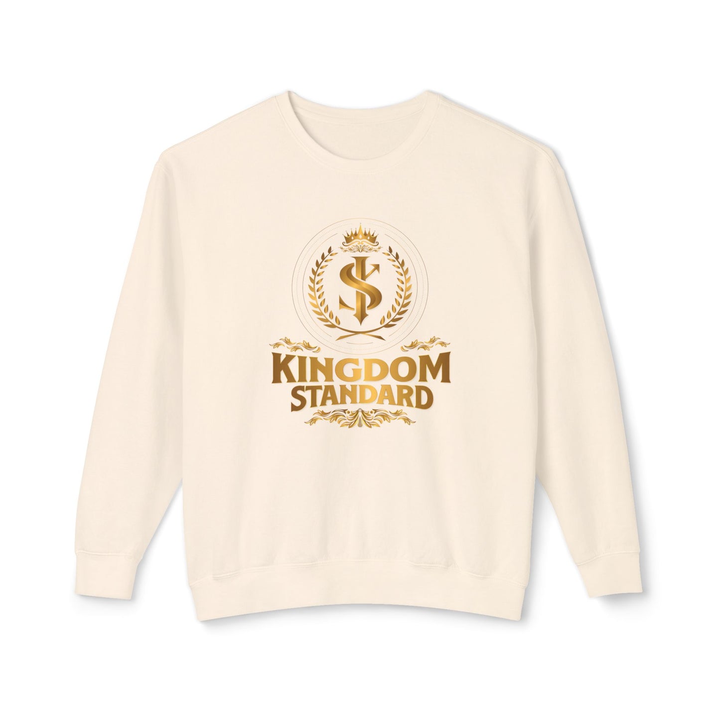 "Kingdom Standard" Unisex Lightweight Crewneck Sweatshirt - The Shield of Light