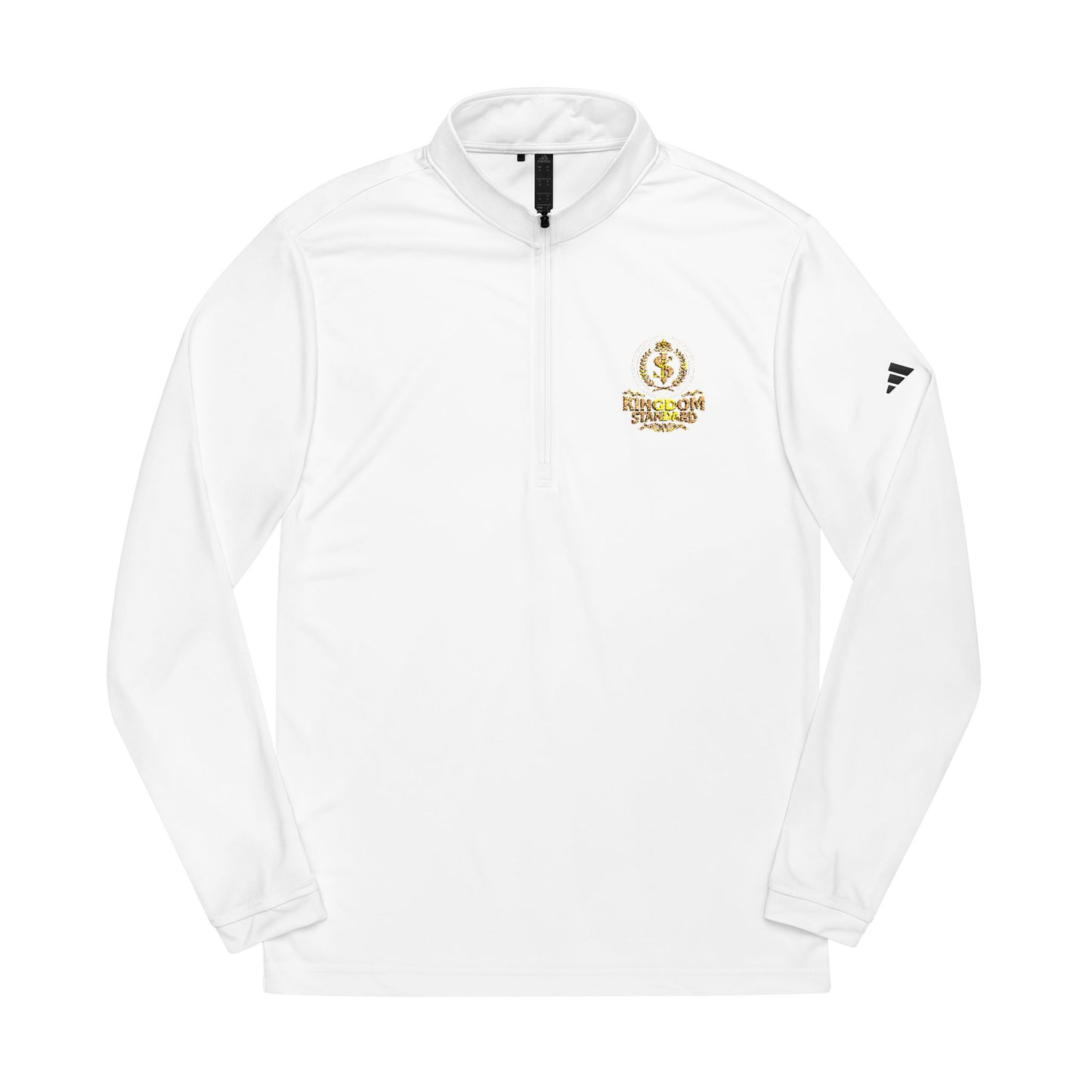 "Kingdom Standard" adidas® Quarter-Zip Pullover - The Shield of Light