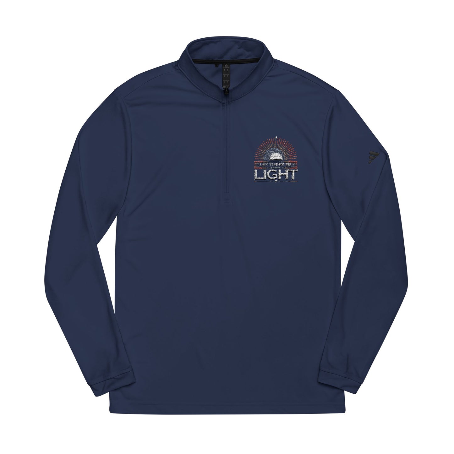 "Let There Be Light" adidas® Quarter-Zip Pullover - The Shield of Light